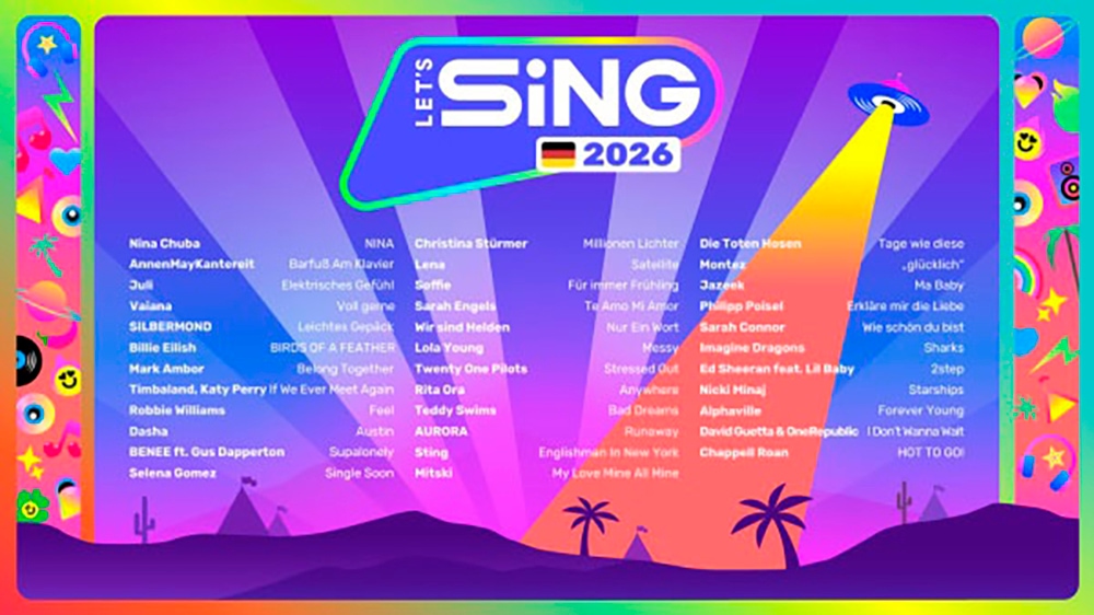 Ravenscourt Spielesoftware »Let's Sing 2026 German Version«, Nintendo Switch
