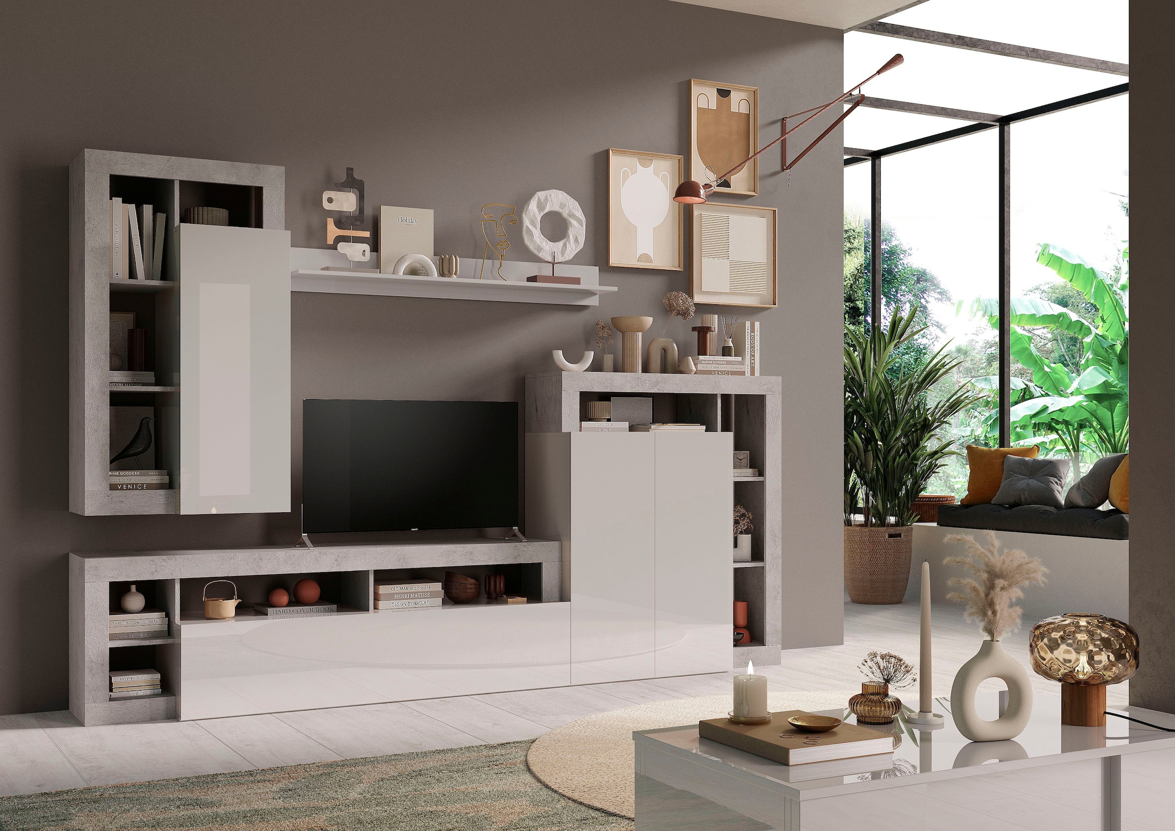 Home affaire Wohnwand »Hamburg« 4 Stk. tlg.