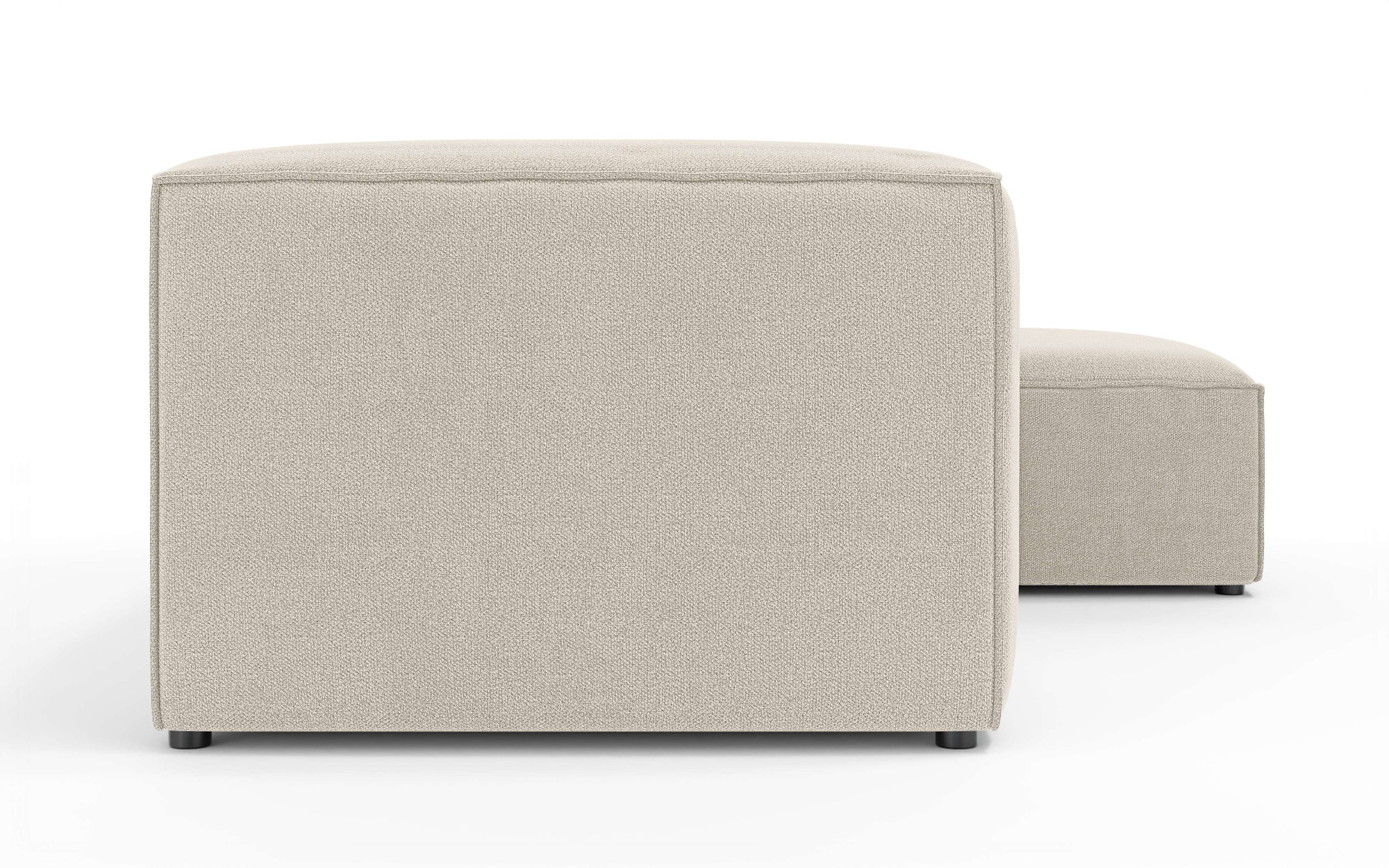 INOSIGN Ecksofa »HAILY L-Form links/rechts, Modularsofa, Maße B/T/H: 260/160/72 cm«, als Modul oder separat verwendbar, für individuelle Zusammenstellung