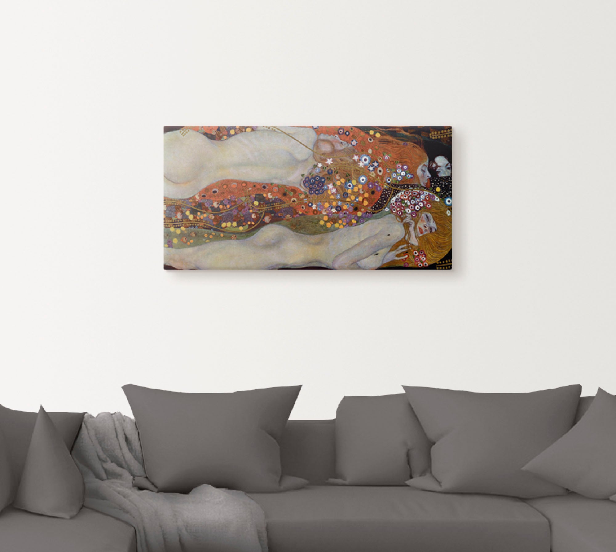 Artland Wandbild »Wasserschlangen II (Die Freundinnen)« Frau 1 Stk. tlg. als Leinwandbild, Poster, Wandaufkleber in verschied. Größen