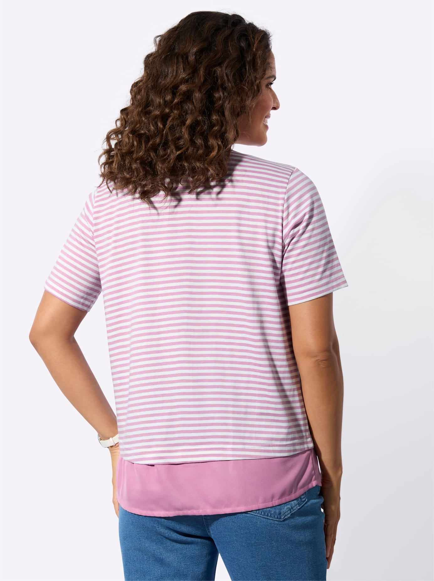 Casual Looks 2-in-1-Shirt »Ringelshirt« 1 tlg.