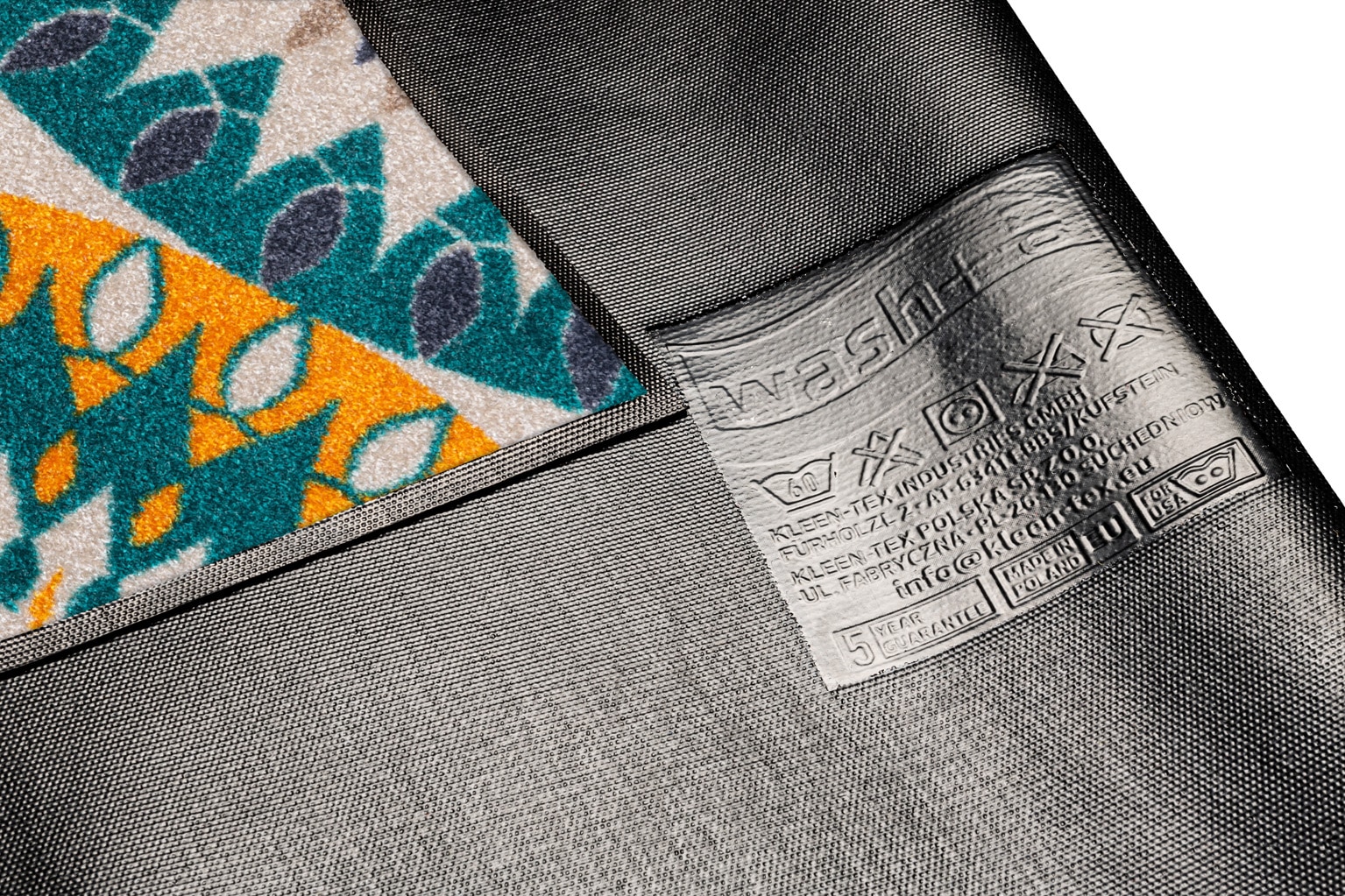 wash+dry by Kleen-Tex Teppich »Whirlwinds« rechteckig 7 mm Höhe