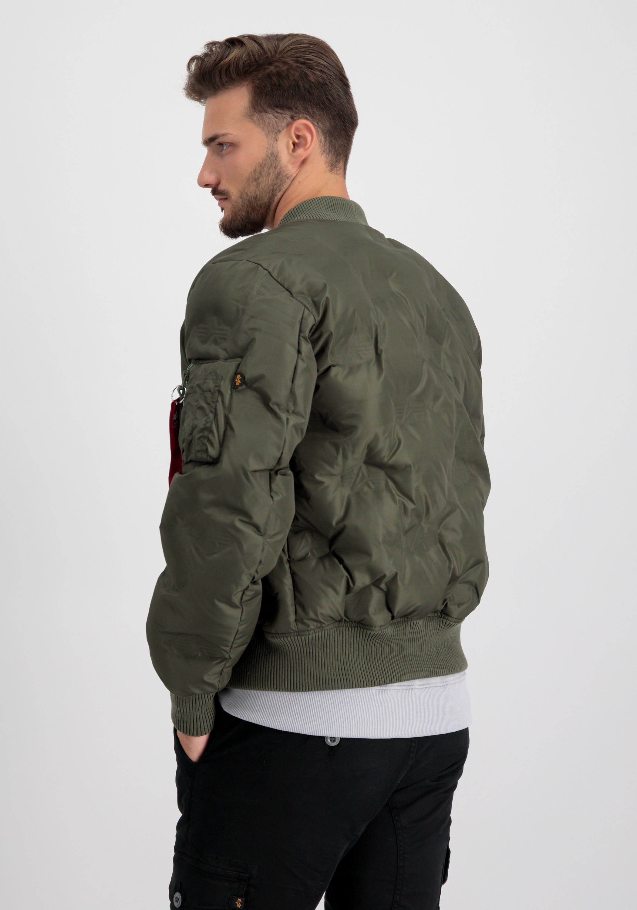 Alpha Industries Winterjacke »MA-1 Emb. Logo Puffer«