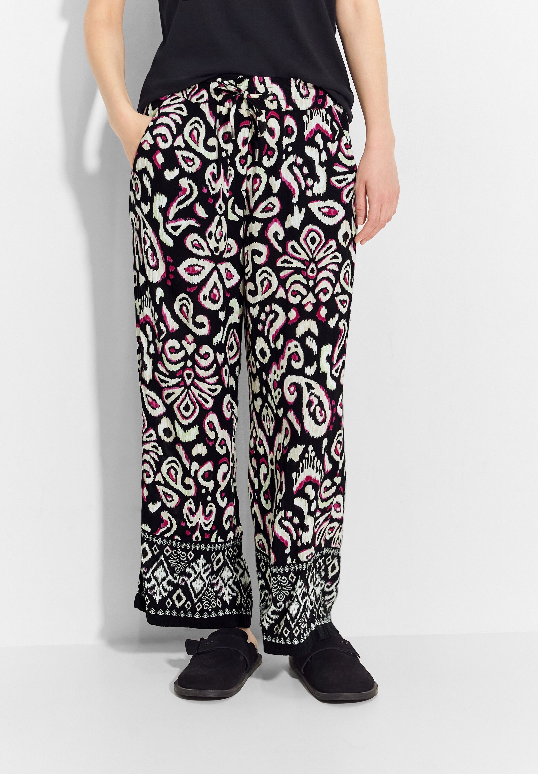 Cecil Culotte »Style Neele«, mit Ornament Muster