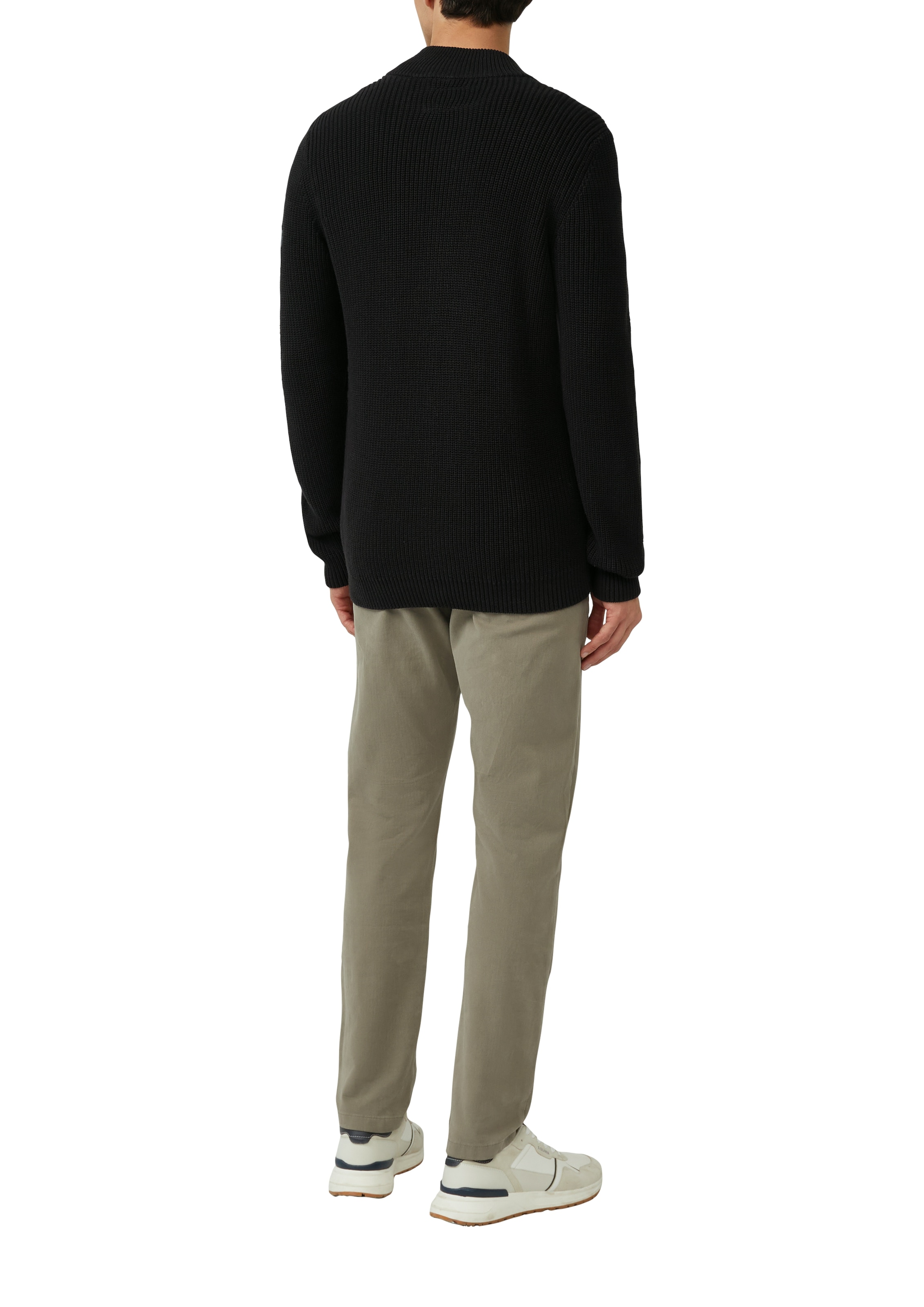 s.Oliver Strickjacke mit Stehkragen und Reißverschluss