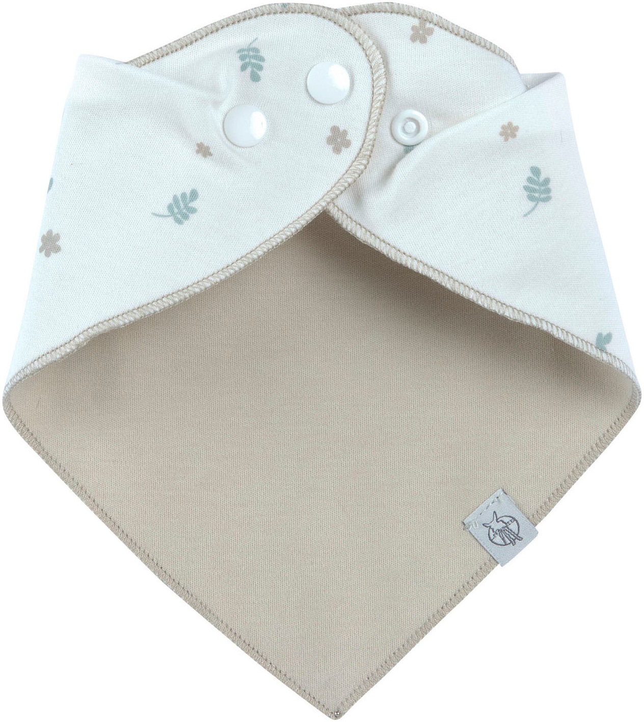 LÄSSIG Dreieckstuch »Bandana, Floral« 2 Stk. für Babys; wasserdicht