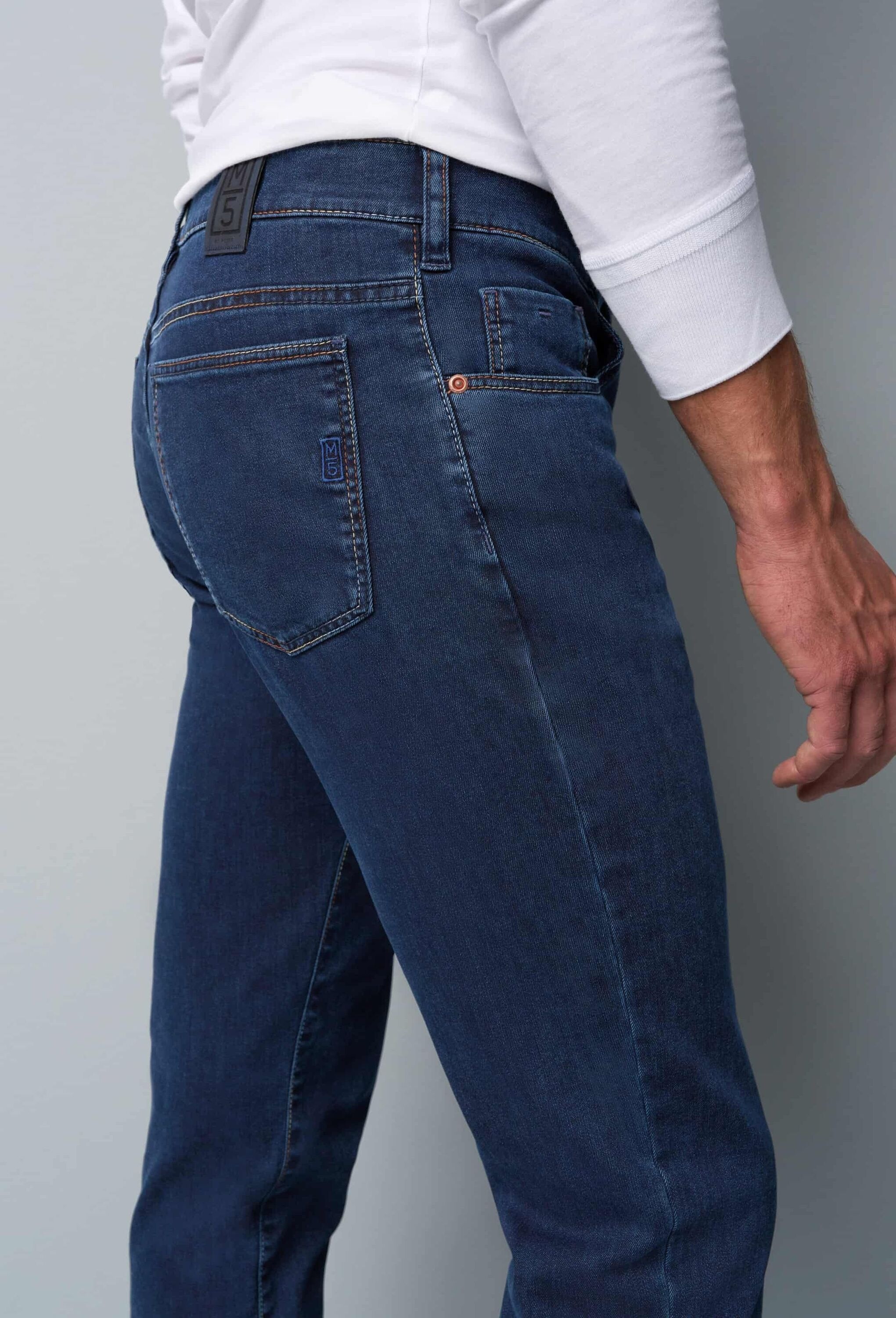 MEYER 5-Pocket-Jeans »MEYER Jeans« M5 Slim aus Bio-Baumwolle