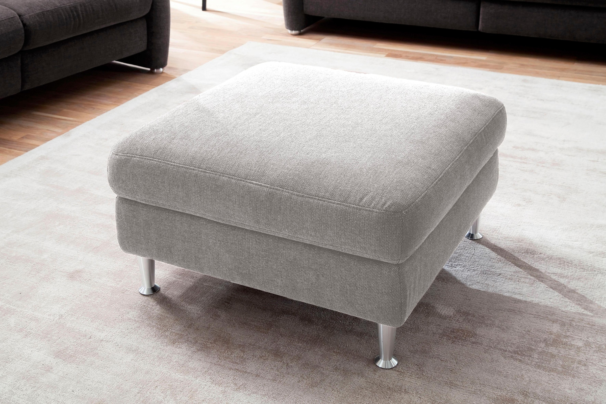Home affaire Hocker »Turin«, passend zur Serie »Turin«, auch in Leder und Easy care-Bezug