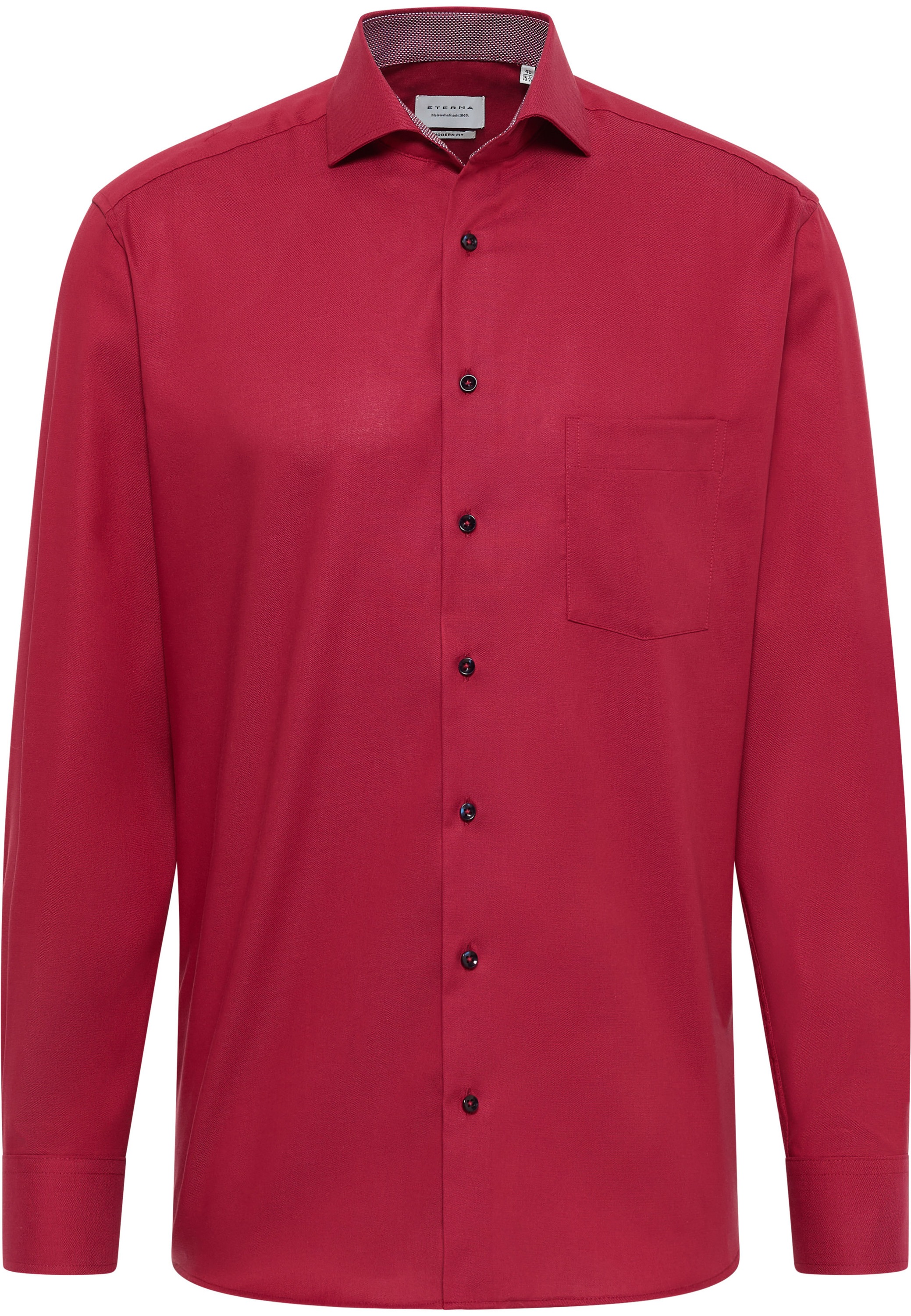 Eterna Langarmhemd »MODERN FIT«, NON IRON (bügelfrei)