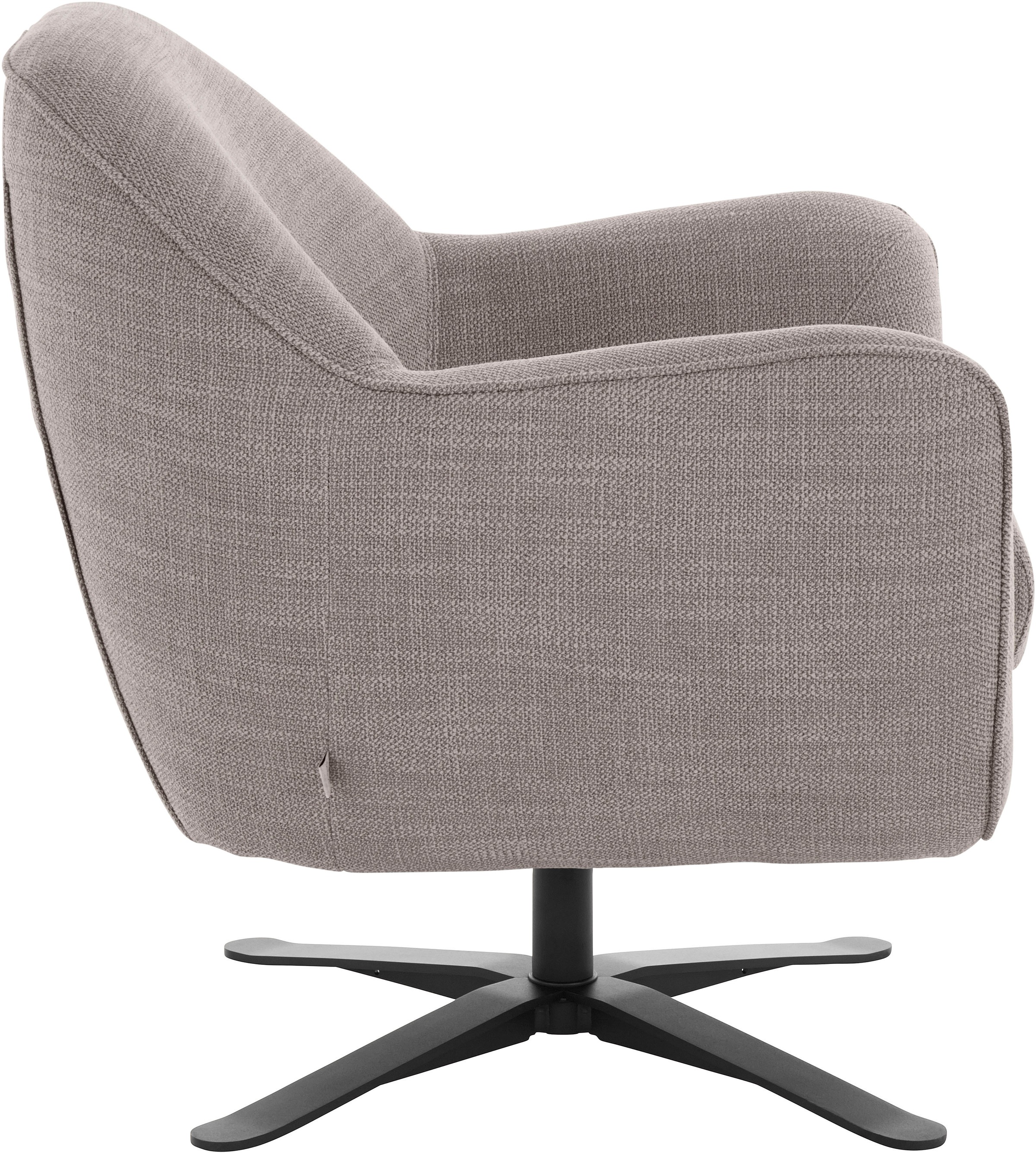 andas Drehsessel »Stavre, Loungesessel«, in moderner Optik, mit elegantem Drehfuß