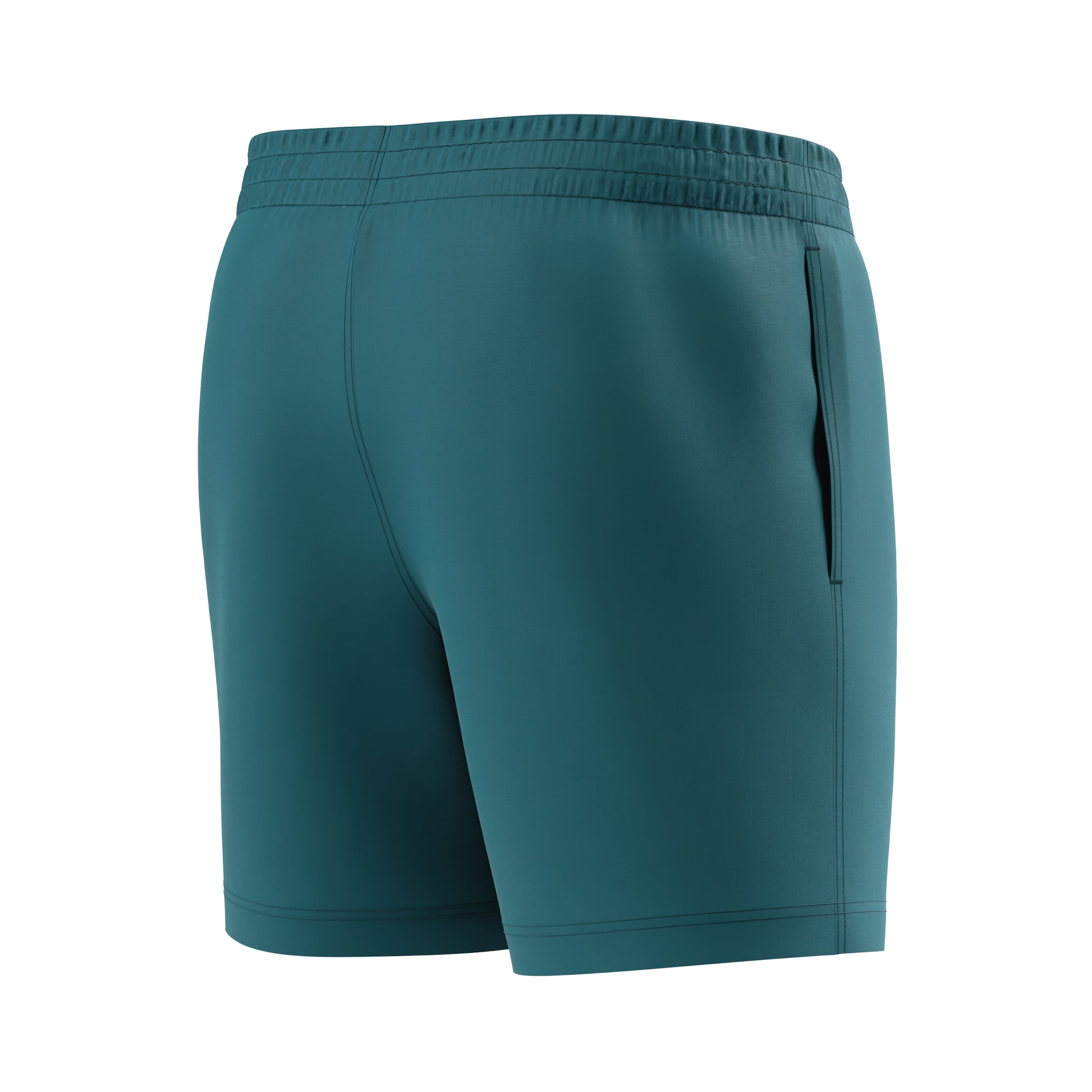 Speedo Badeshorts »ESSENTIALS WATERSHORT 16" DKGRN« mit Seitentaschen-Drainage, schnell trocknend, aus Nylon