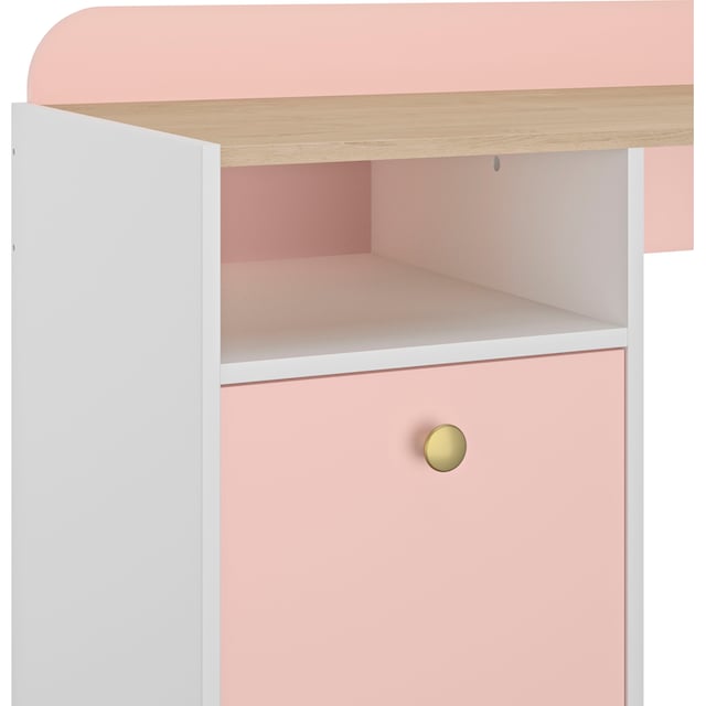Gami Schreibtisch »Romy«, (1 St.), Elegantes Design für eine sanfte und feminine  Atmosphäre. bequem bestellen