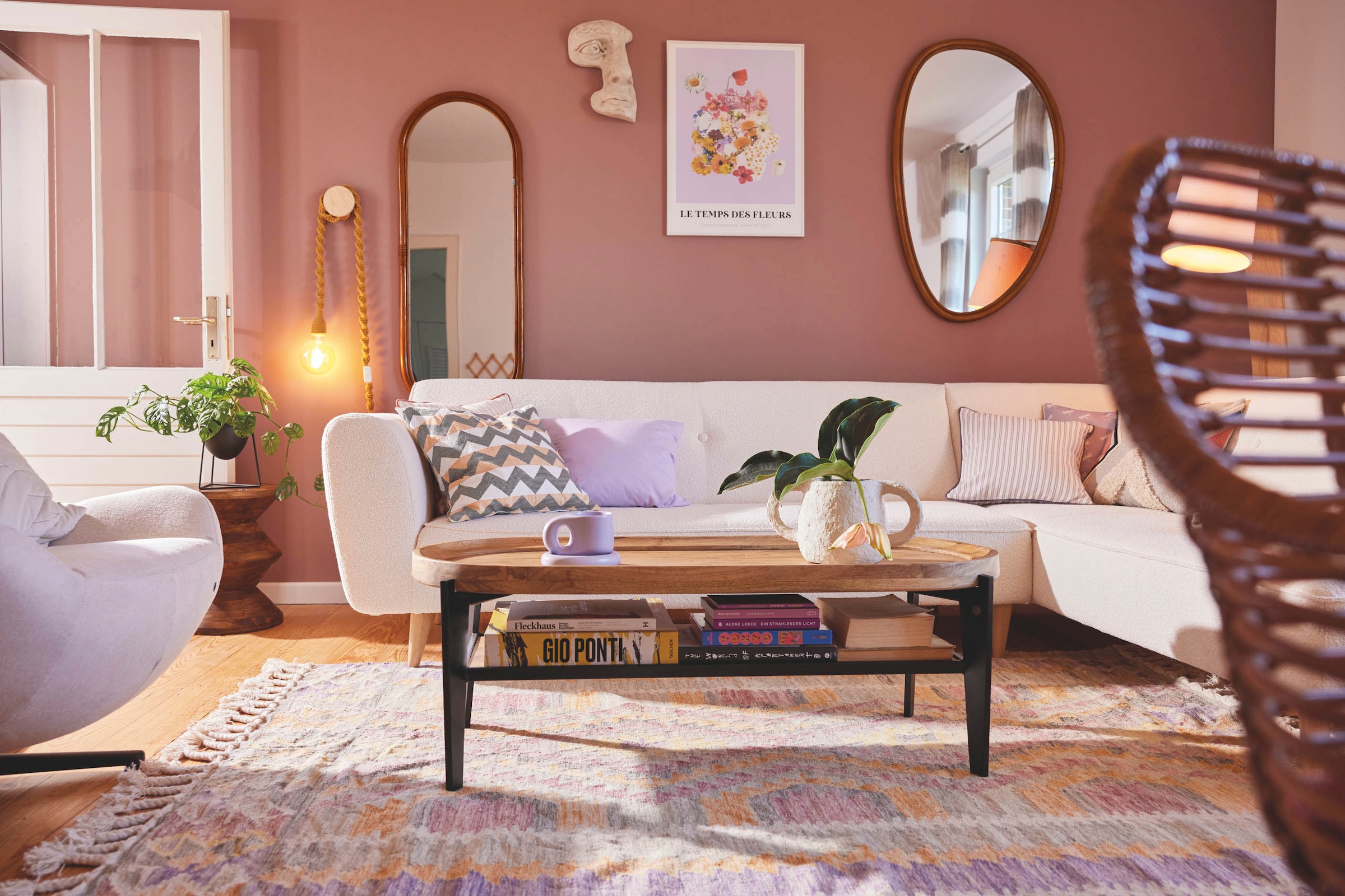 TOM TAILOR HOME Wandspiegel, mit TOM TAILOR Metallring am Rahmen