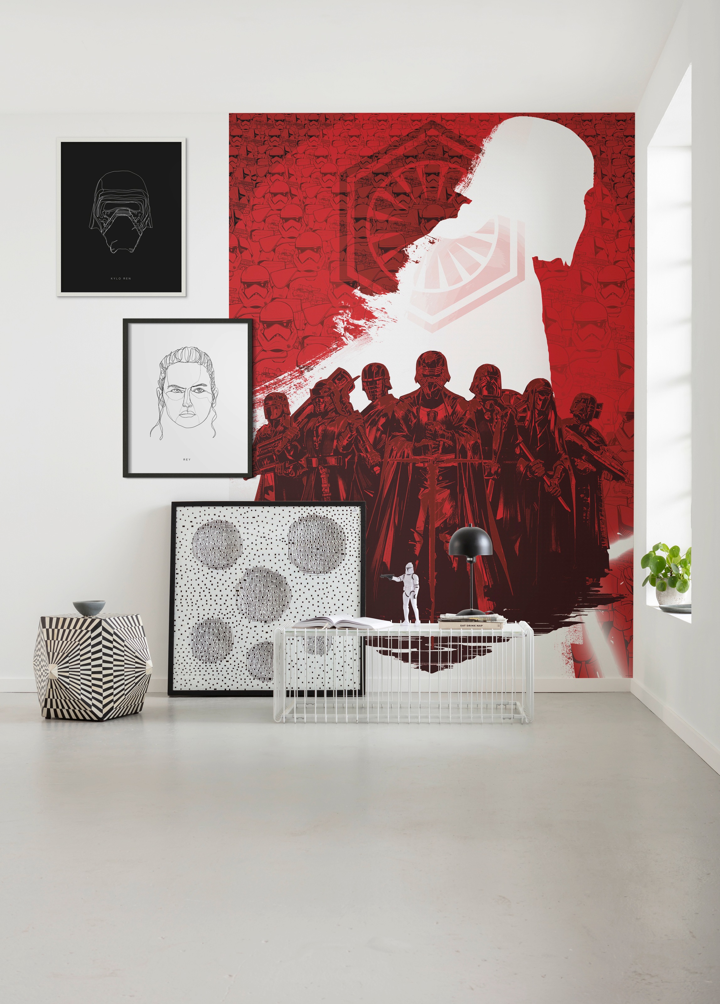 Komar Bild »Star Wars Classic Force Faces Rey« Star Wars 1 Stk. tlg. Wandbild zur Dekoration im Kinderzimmer - ohne Rahmen