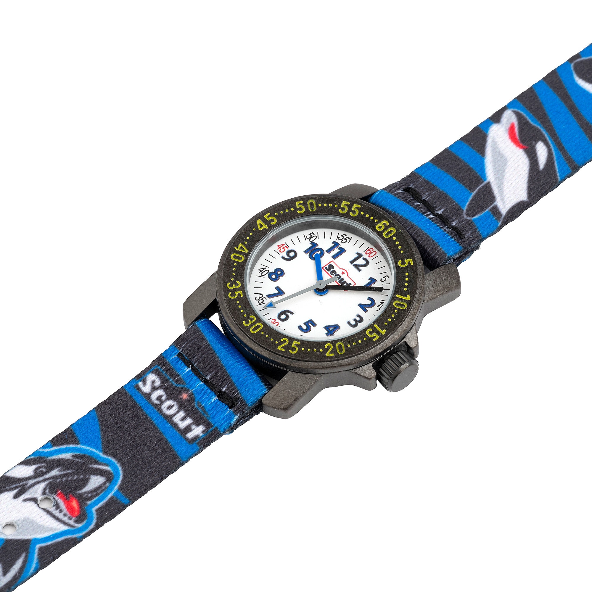 Scout Quarzuhr »Action Boys« Armbanduhr, Kinderuhr, Lernuhr, Geschenkidee, Schulanfang, Jungen, Wal