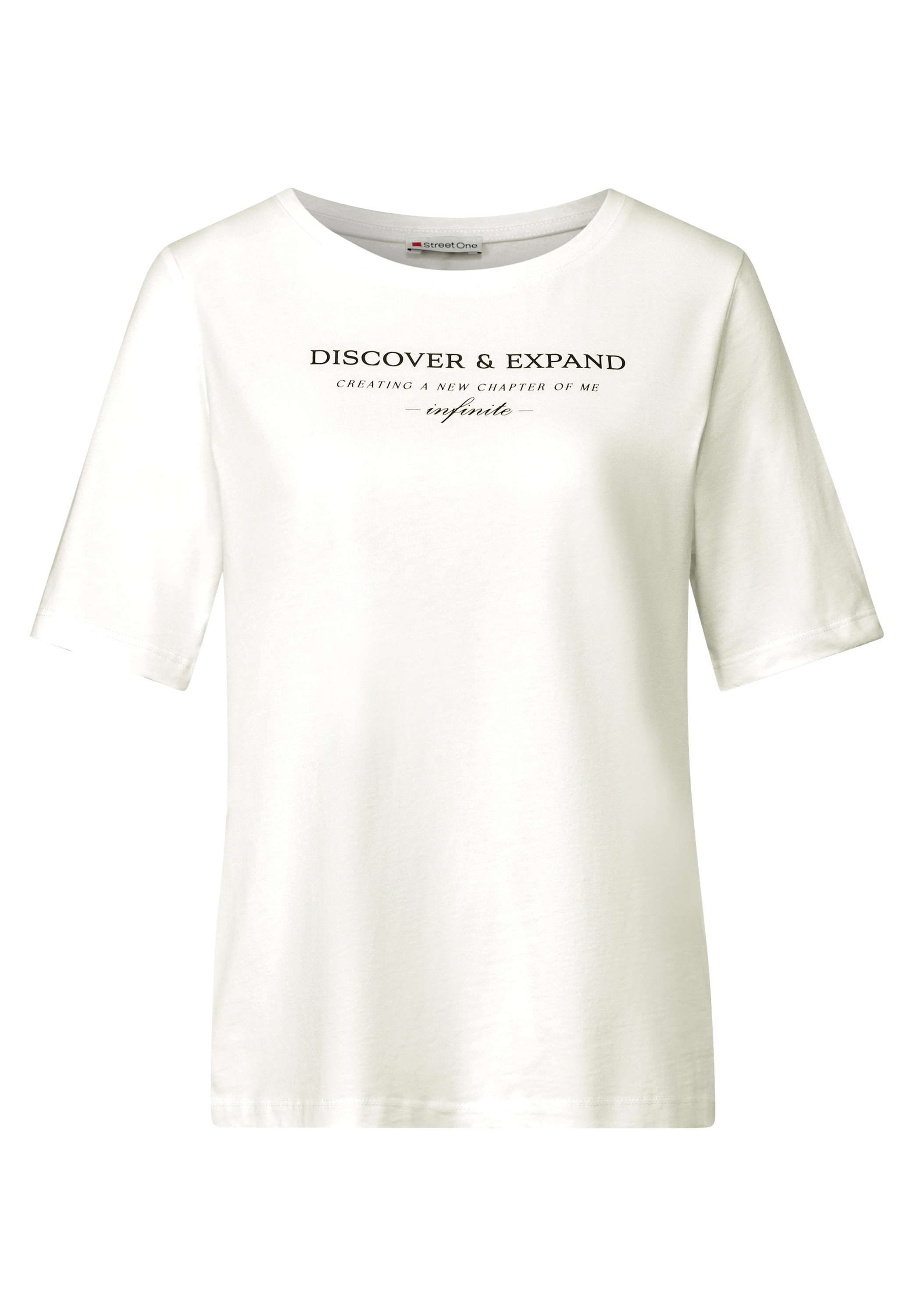 STREET ONE T-Shirt, mit Schriftzug