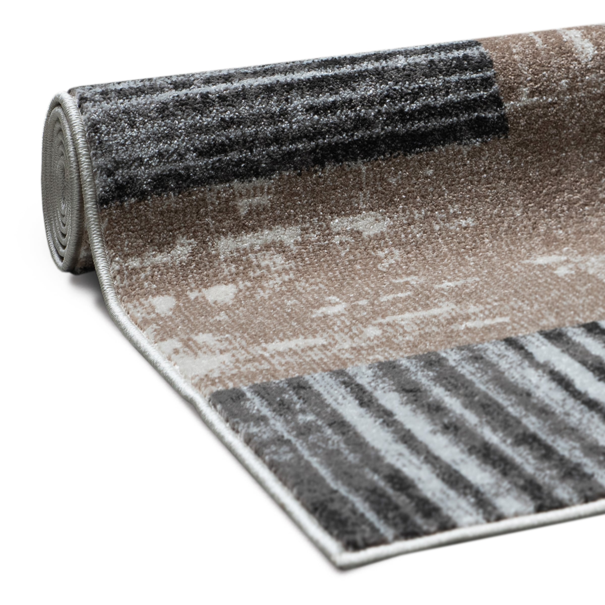 OTTO home Teppich »Lunari«, rechteckig, 9 mm Höhe, Karo-Design, modern, geometrisches Muster, weiche Haptik