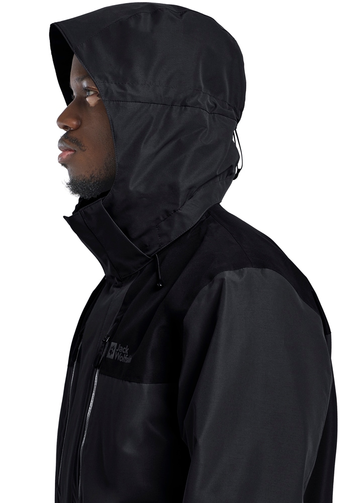 Jack Wolfskin Funktionsjacke »JASPER 2L JKT M« mit Kapuze Wasserdicht, atmungsaktiv, Übergangsjacke
