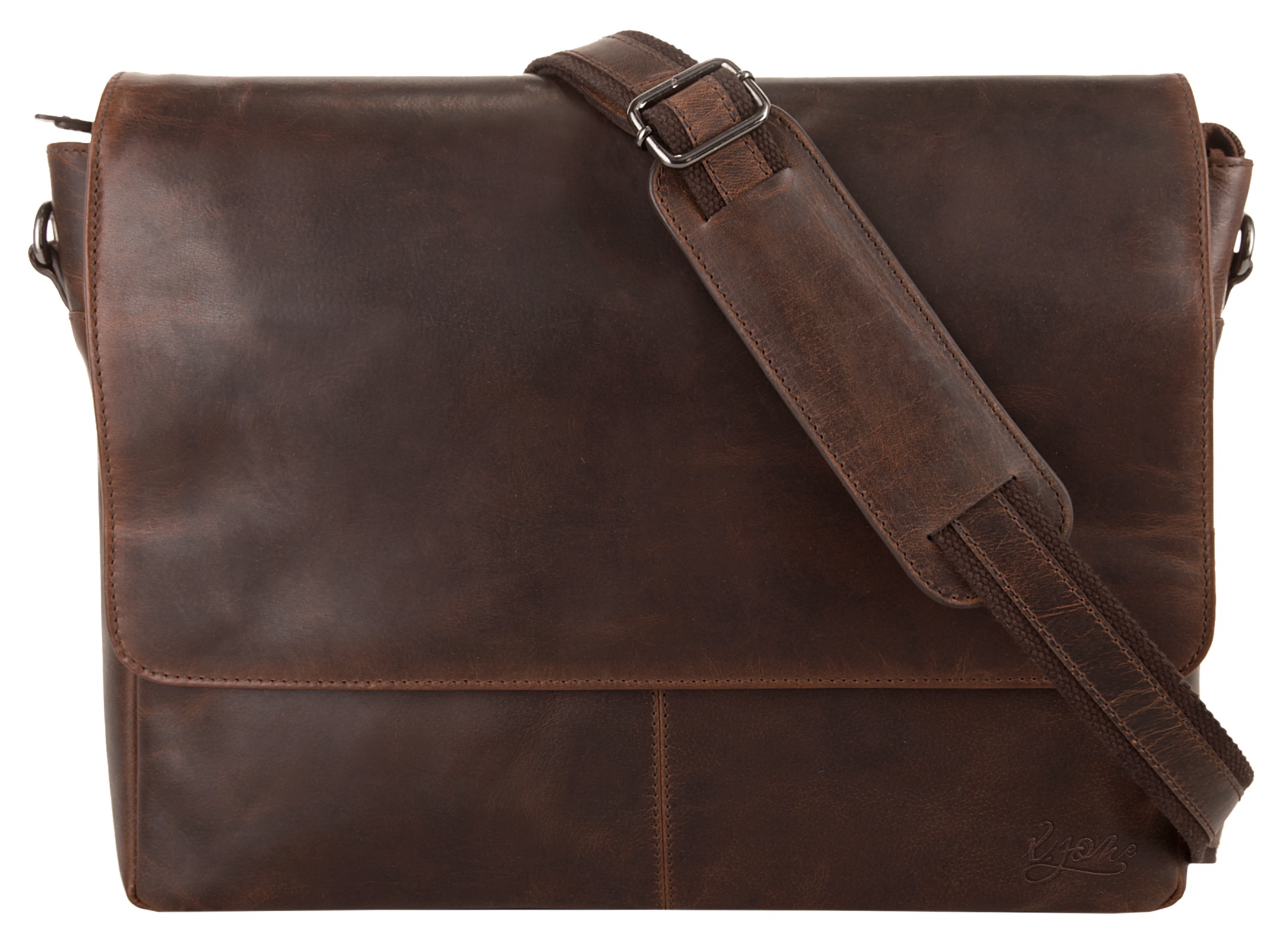 Messenger Bag, echt Leder