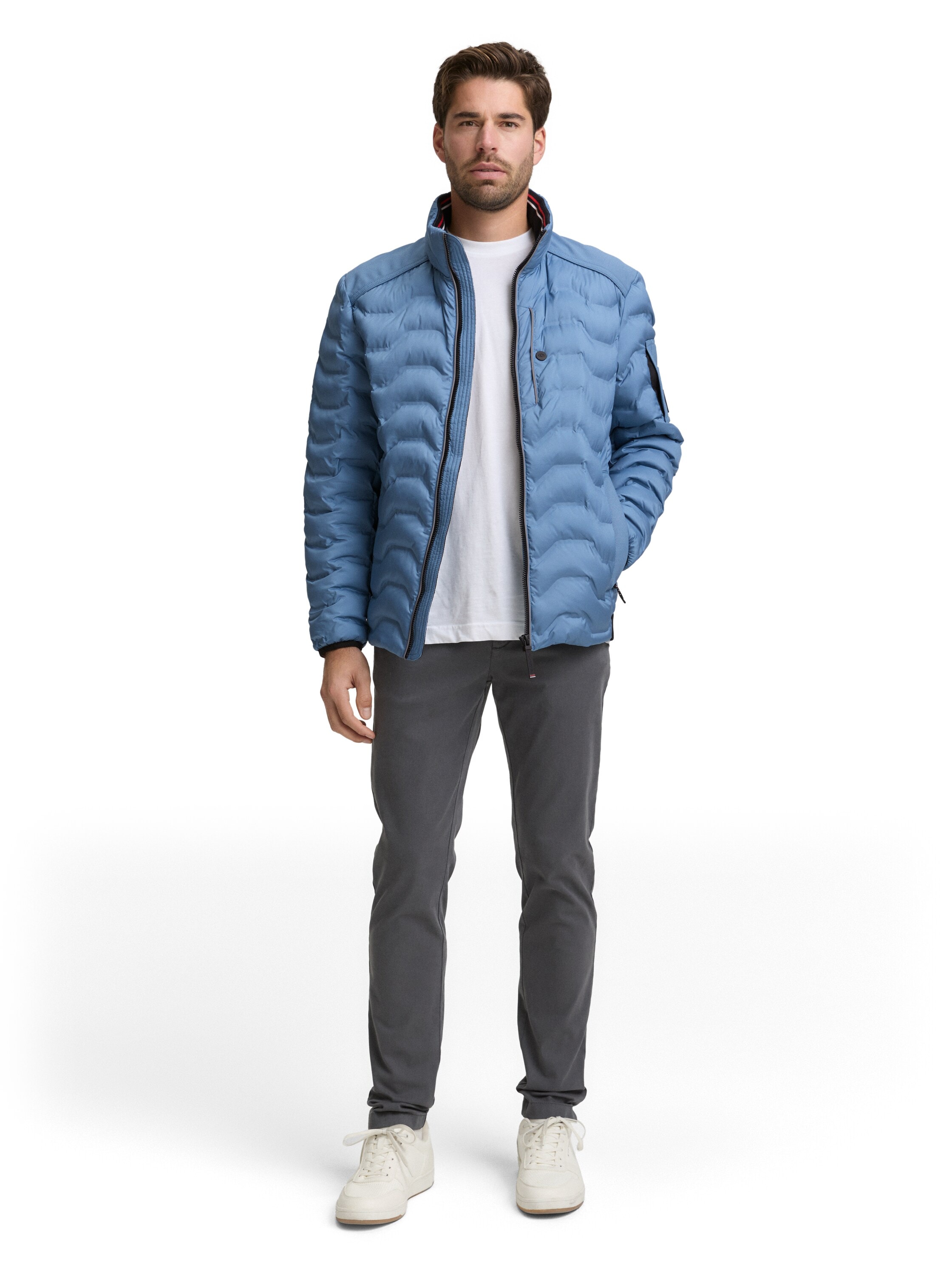 TOM TAILOR Steppjacke mit Kapuze mit Taschen