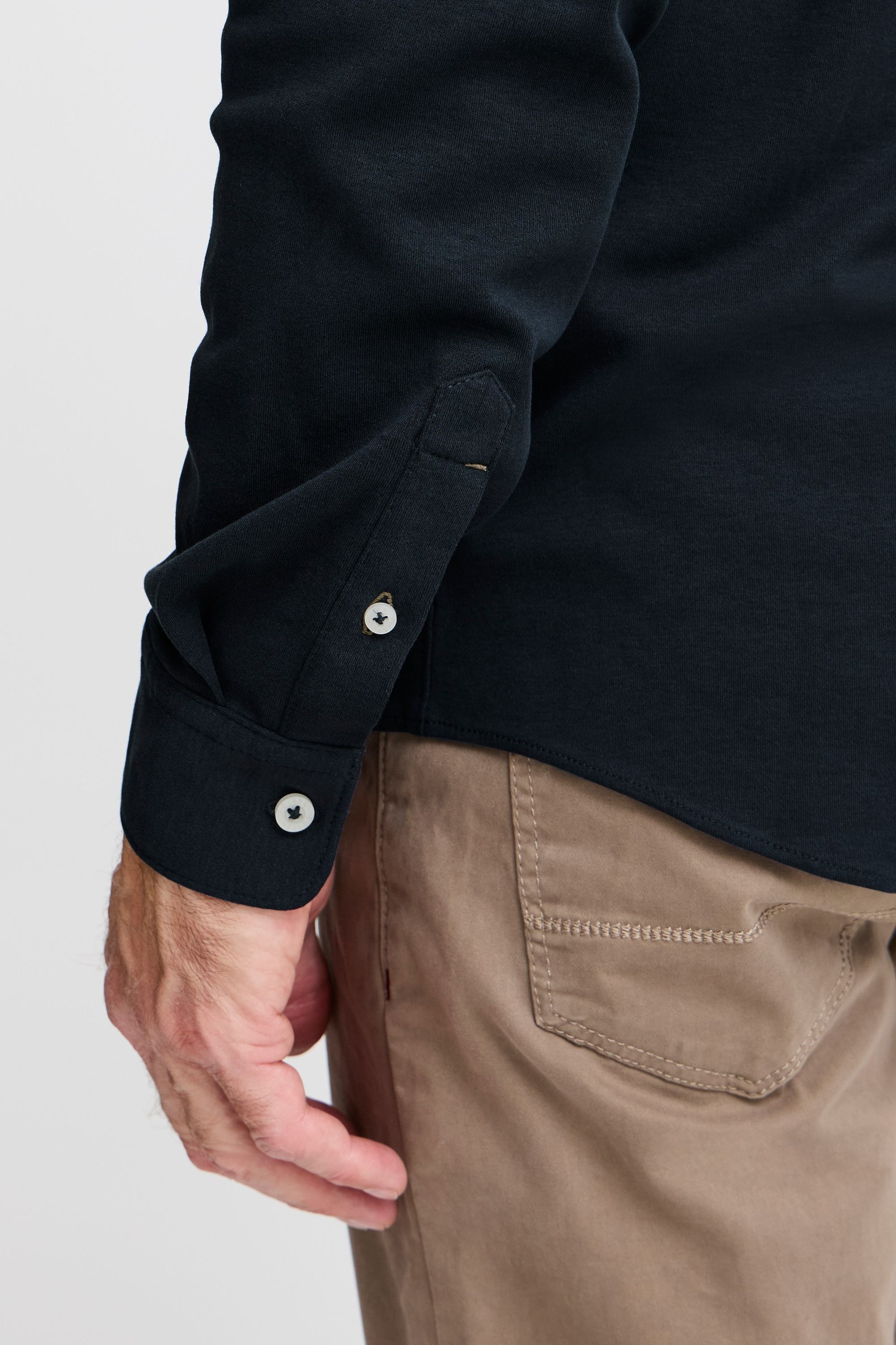 FQ1924 Langarmhemd »Langarmhemd FQSTEVEN knitted LS shirt«