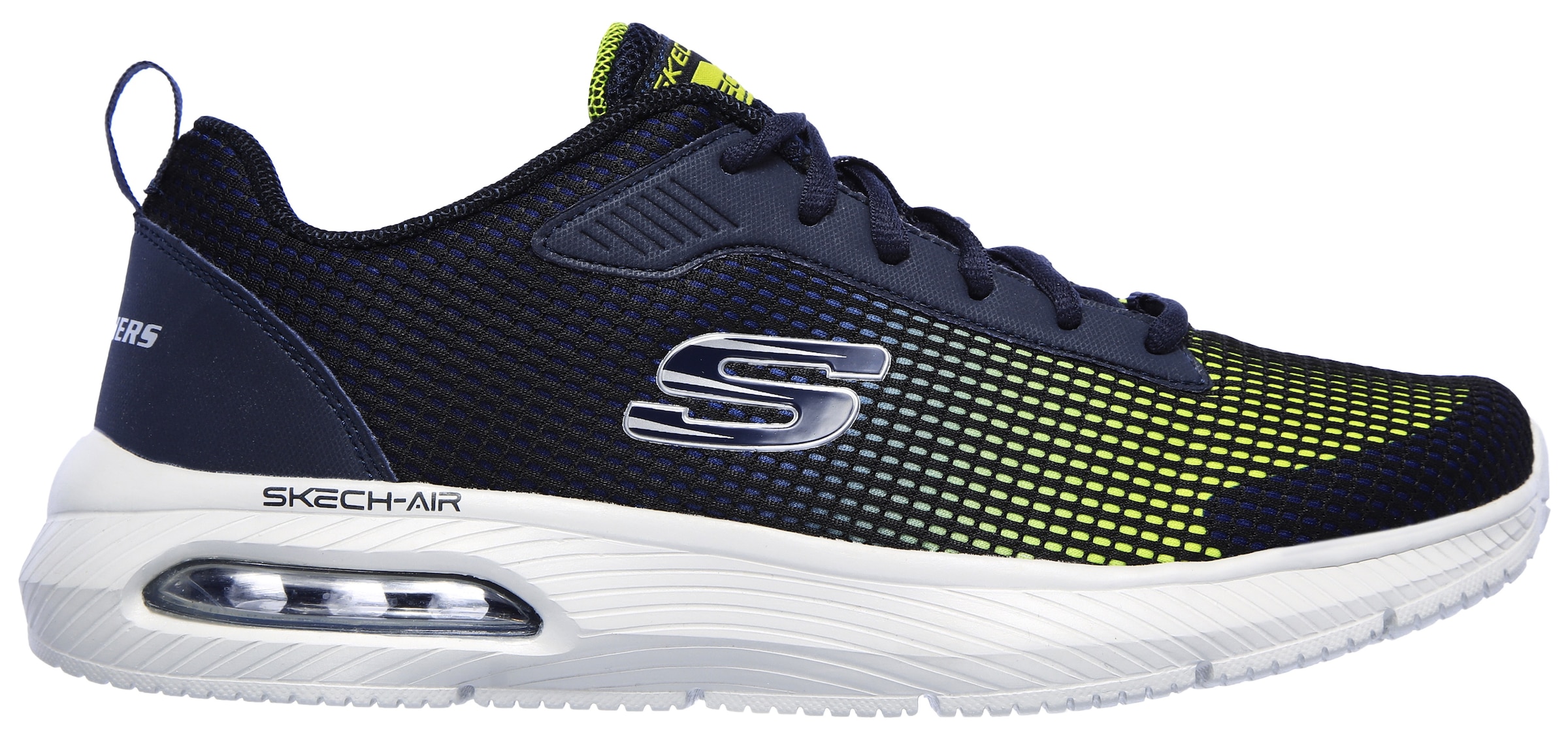 Skechers Sneaker »DYNA-AIR-BLYCE«, mit Farbverlauf, Freizeitschuh, Halbschuh, Schnürschuh