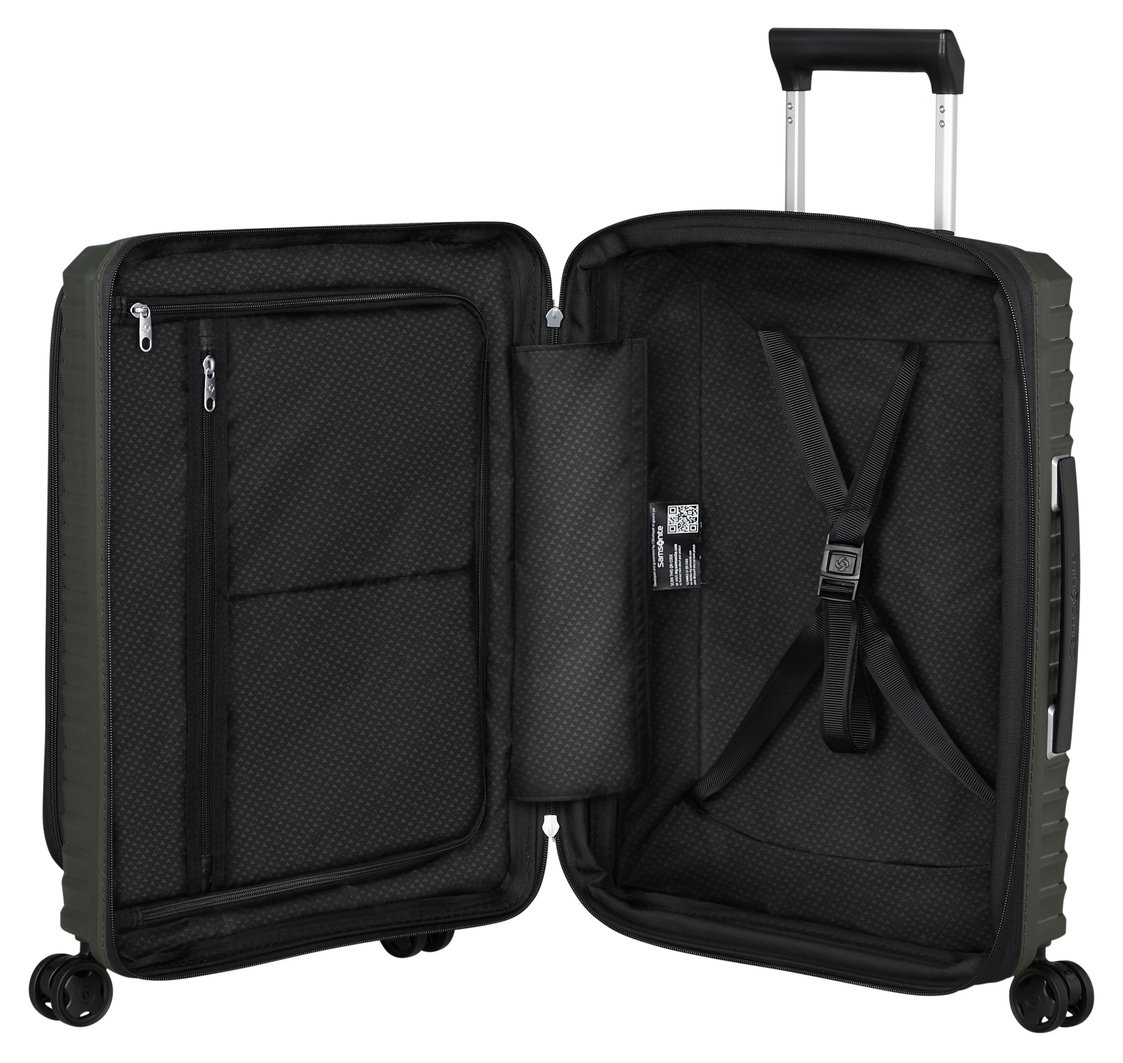 Samsonite Hartschalen-Trolley »UPSCAPE 55«, 4 St. Rollen, Trolley, Reisegepäck Handgepäck Hartschalenkoffer TSA-Zahlenschloss