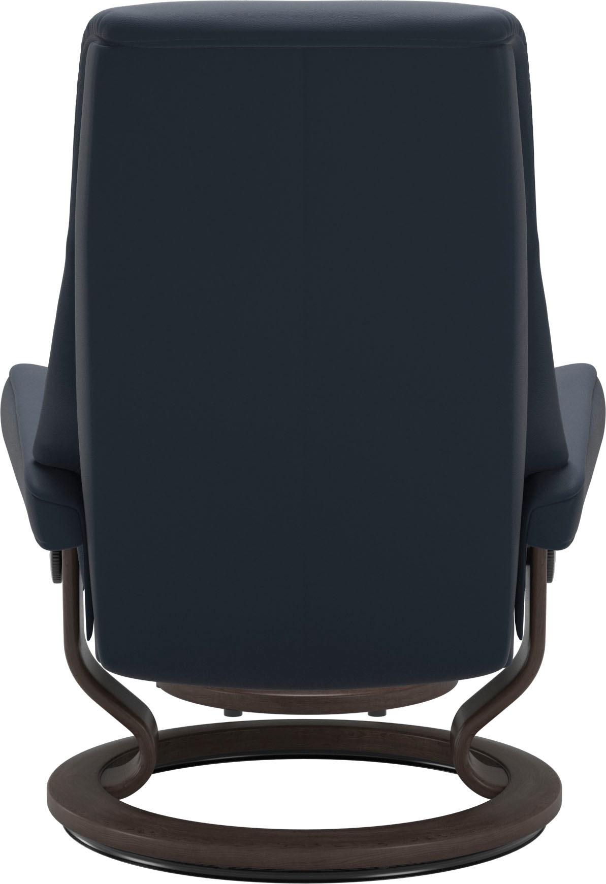 Stressless® Relaxsessel »View«, (Set, Relaxsessel mit Hocker), mit Classic Base, Größe S,Gestell Wenge