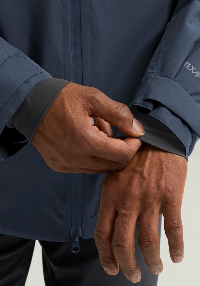 Jack Wolfskin Daunenjacke »ICECAPE 2L DOWN INS JKT M RDS«, mit Kapuze