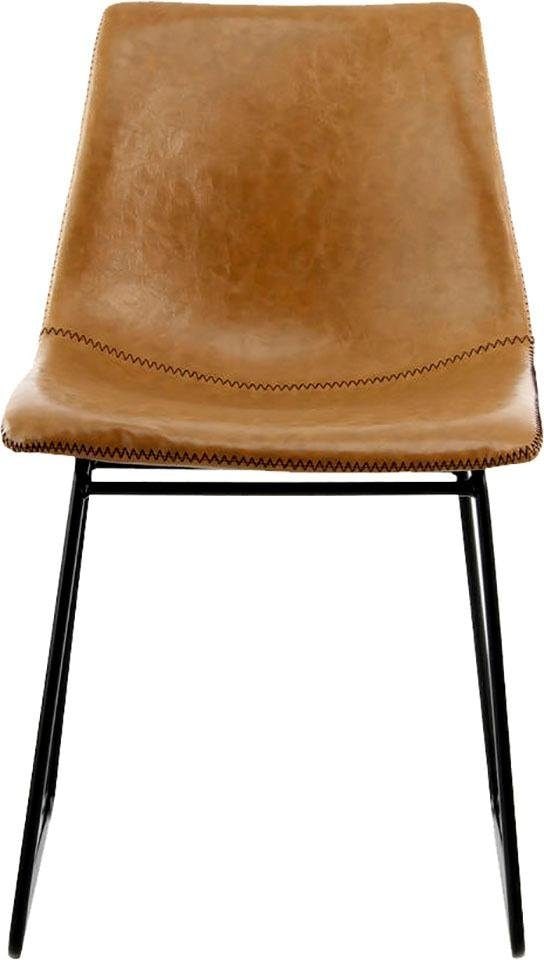 Kayoom Stuhl »Caila 110 2er-Set, Esszimmerstuhl in robuster Aufmachung«, (Set), 2 St., pflegeleicht, modern, strapazierfähig, integrierbar in jeden Wohnstil