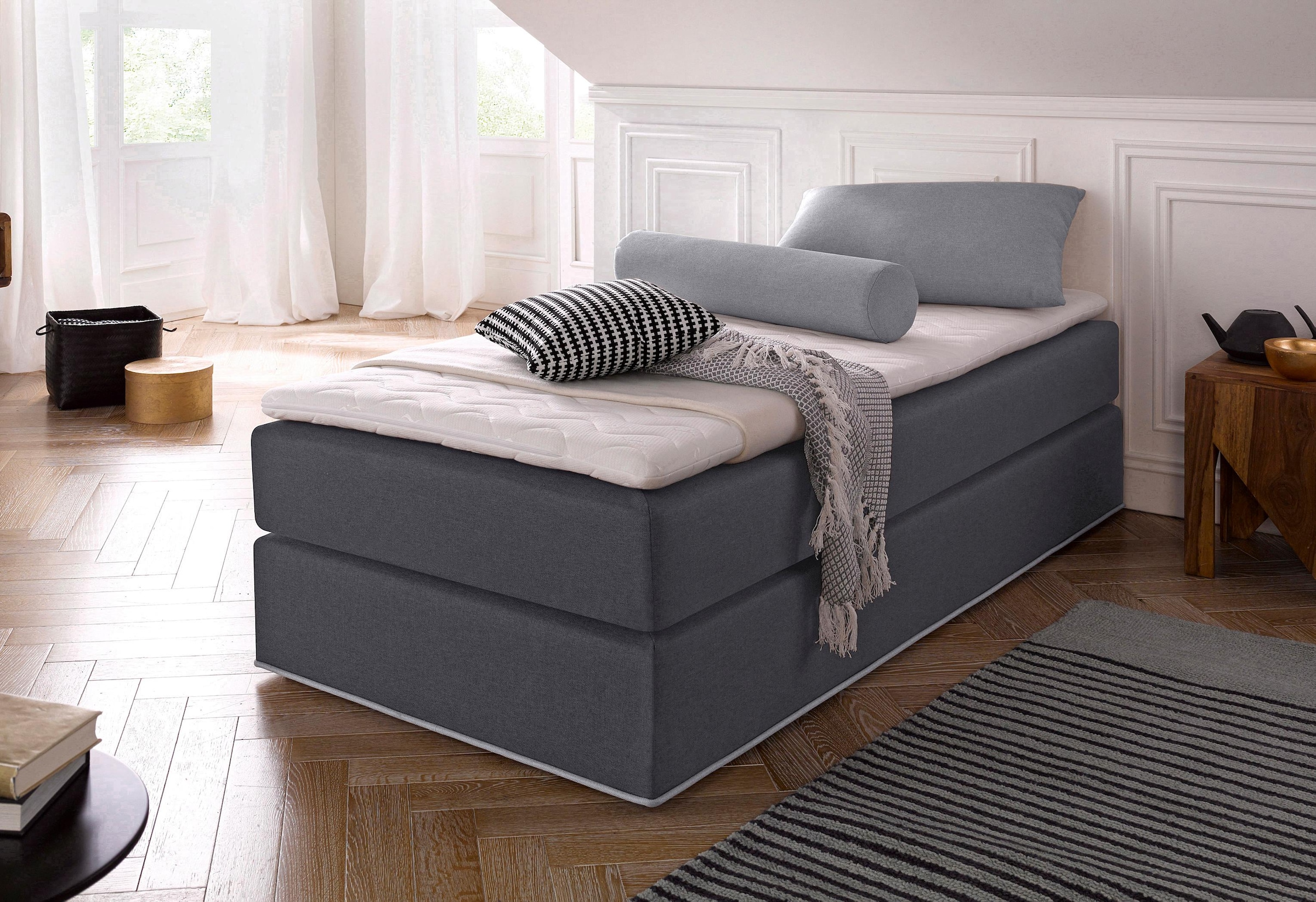 COLLECTION AB Boxspringbett, inklusive Topper