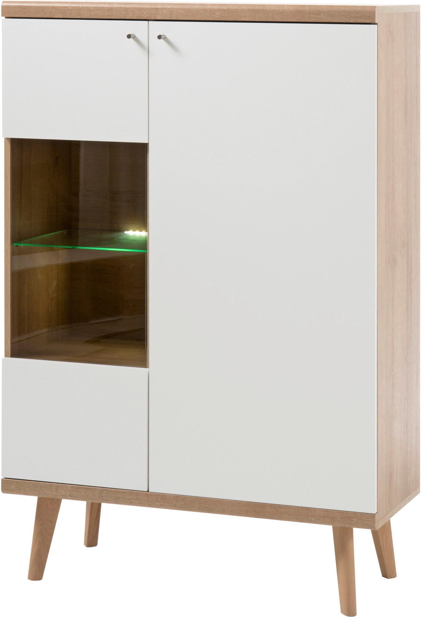 freundin 134 kaufen Collection andas cm, auf der Rechnung »Merle«, Design, aus Vitrine Höhe Home Scandi