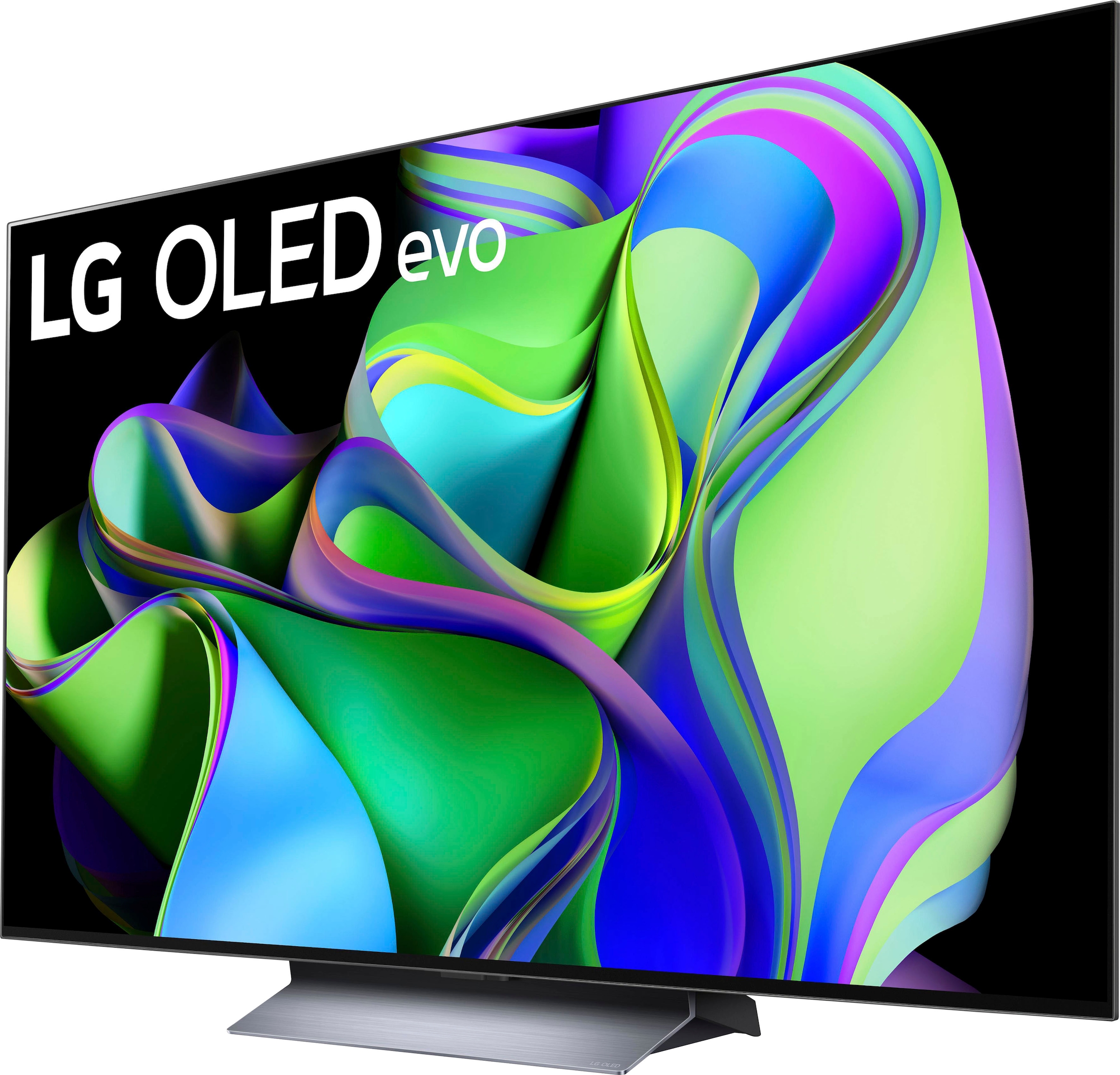 LG OLED-Fernseher »OLED55C37LA«, 139 XXL 3 AI-Prozessor, | 120 cm/55 evo, OLED Zoll, Twin UNIVERSAL 4K 4K Tuner zu HD, Ultra Jahre Hz, Triple bis Smart-TV, ➥ Gen6 α9 Garantie