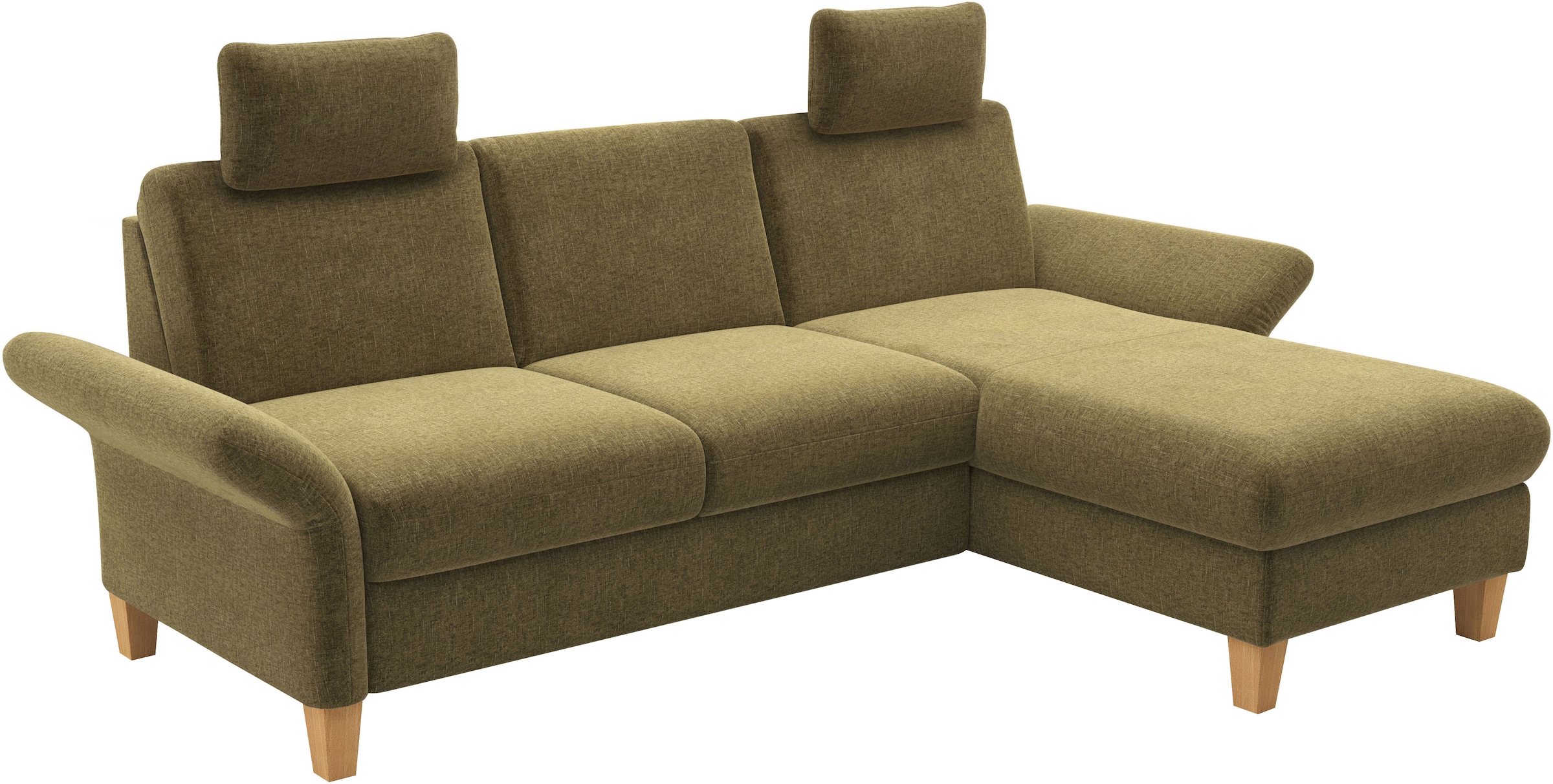 Home affaire Ecksofa »Rochelle, L-Form«, wahlweise mit Armteilverstellung, Bettfunktion und Bettkasten
