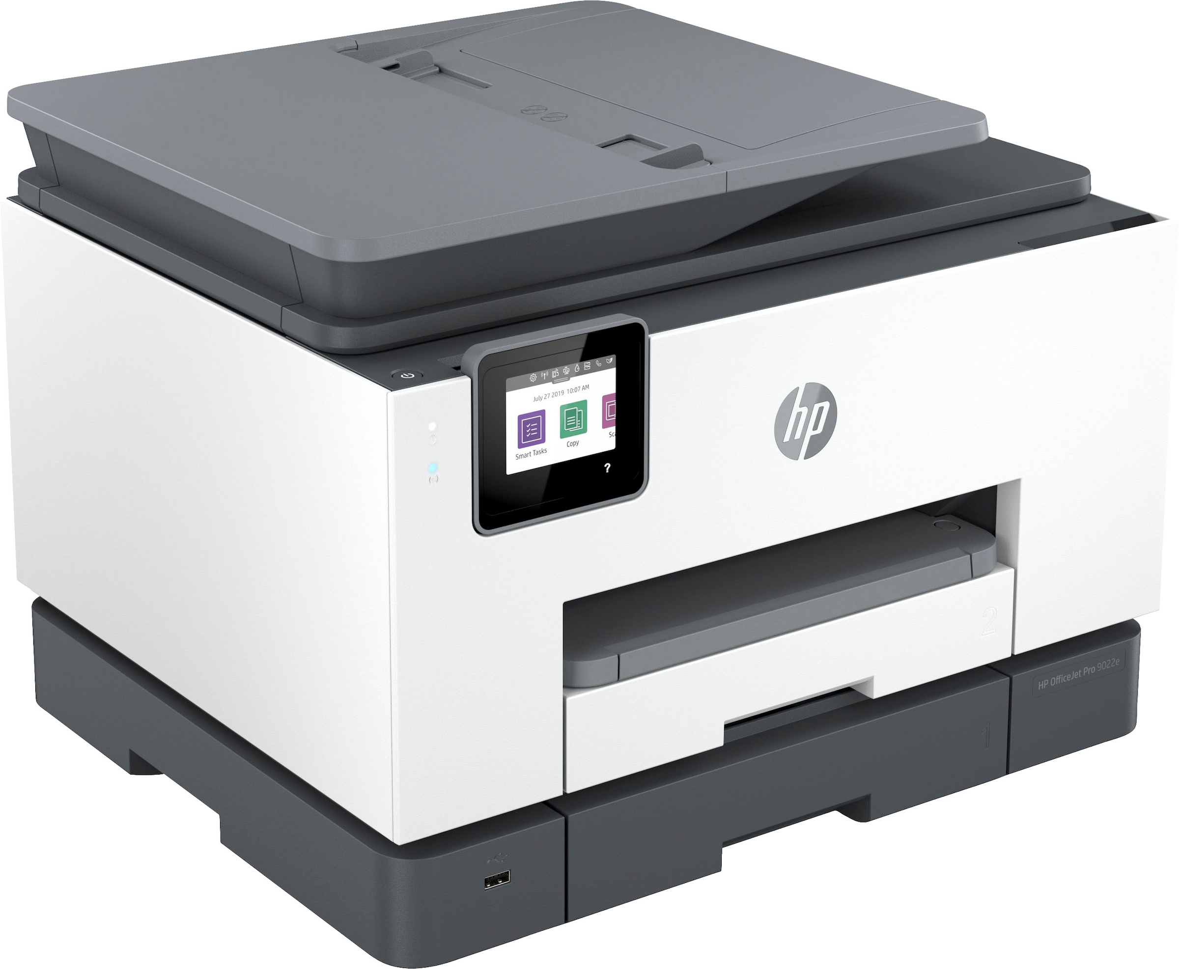 3 UNIVERSAL ➥ | Ink »OfficeJet color«, A4 HP XXL 9022e Jahre Pro Instant kompatibel HP+ Garantie AiO Multifunktionsdrucker