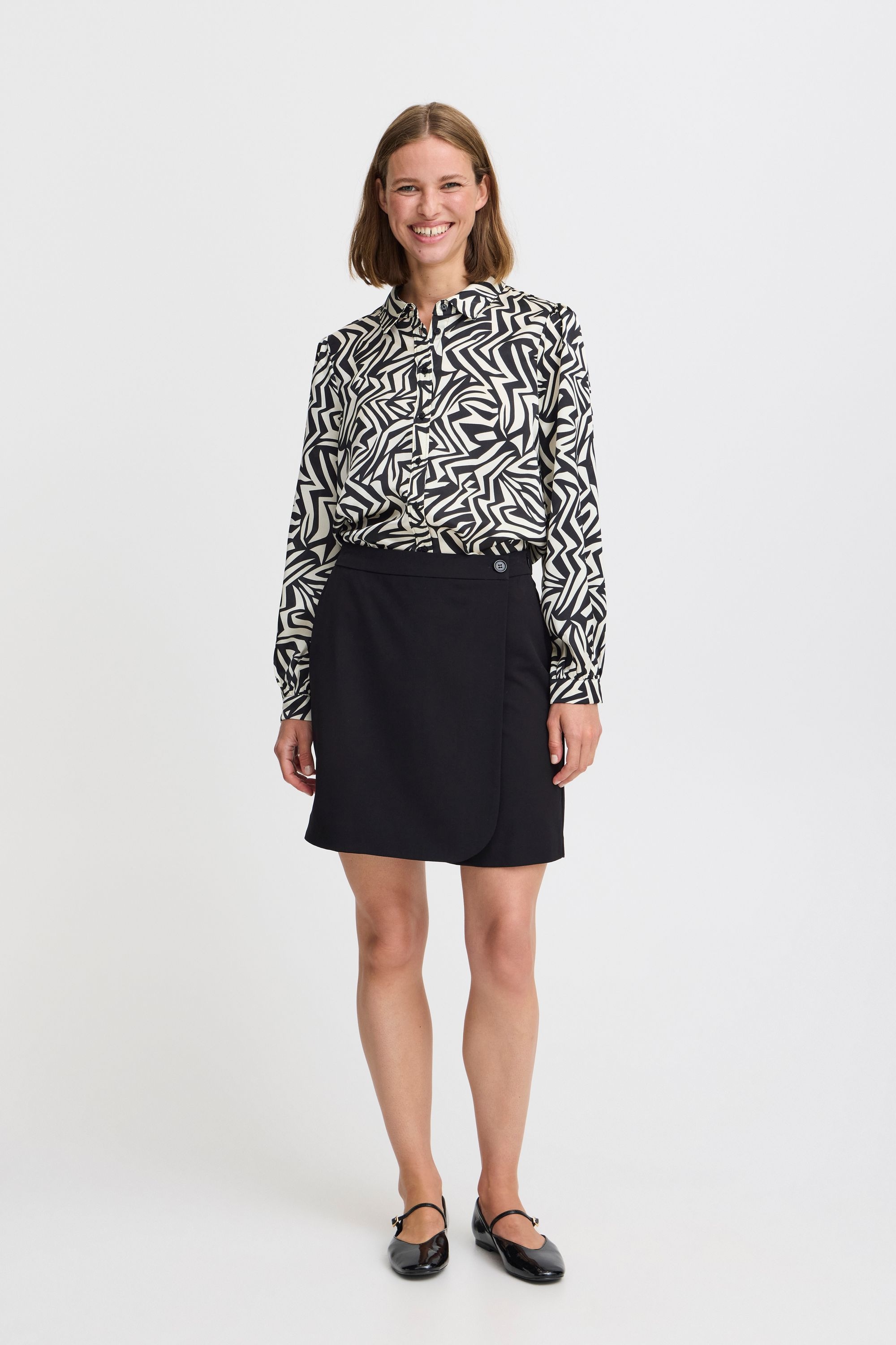 b.young Langarmbluse »Langarmbluse BYBXGEMOTRINE SHIRT -«
