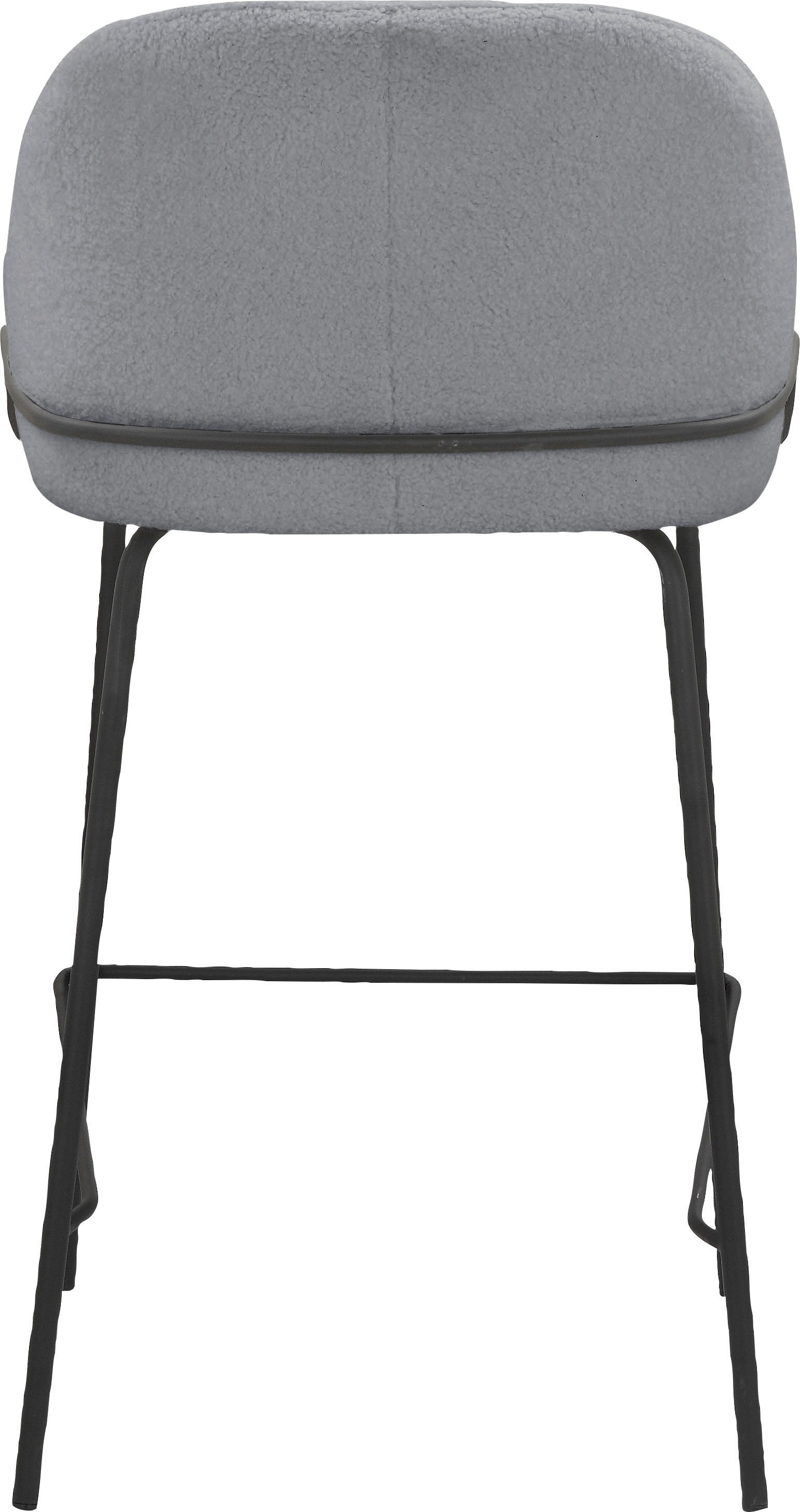 Leonique 4-Fußstuhl »Puant«, 2 St., Struktur, mit Stoff aus Polyester/recyceltem Polyester, Sitzhöhe 65 cm