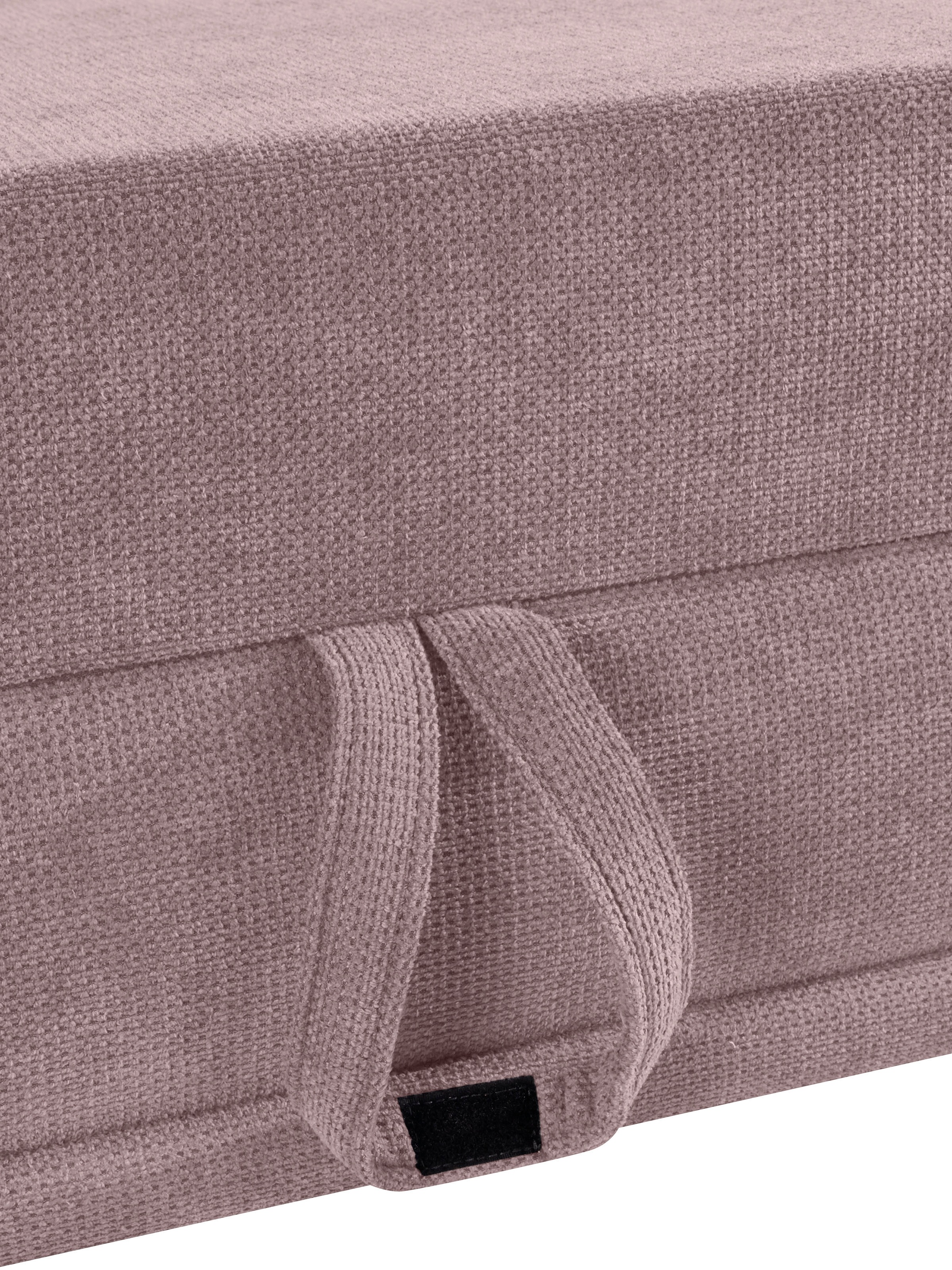 Places of Style Ecksofa Costello, mit Sitztiefenverstellung und Armlehnfunktion, incl. 3 Nierenkissen