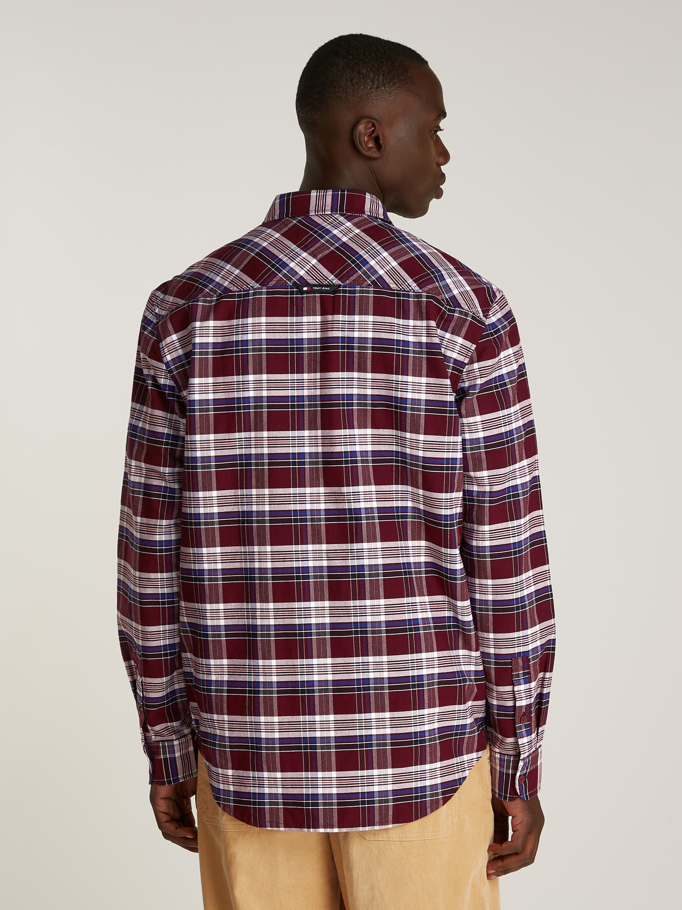 Tommy Jeans Karohemd »TJM REG OXFORD CHECK SHIRT«