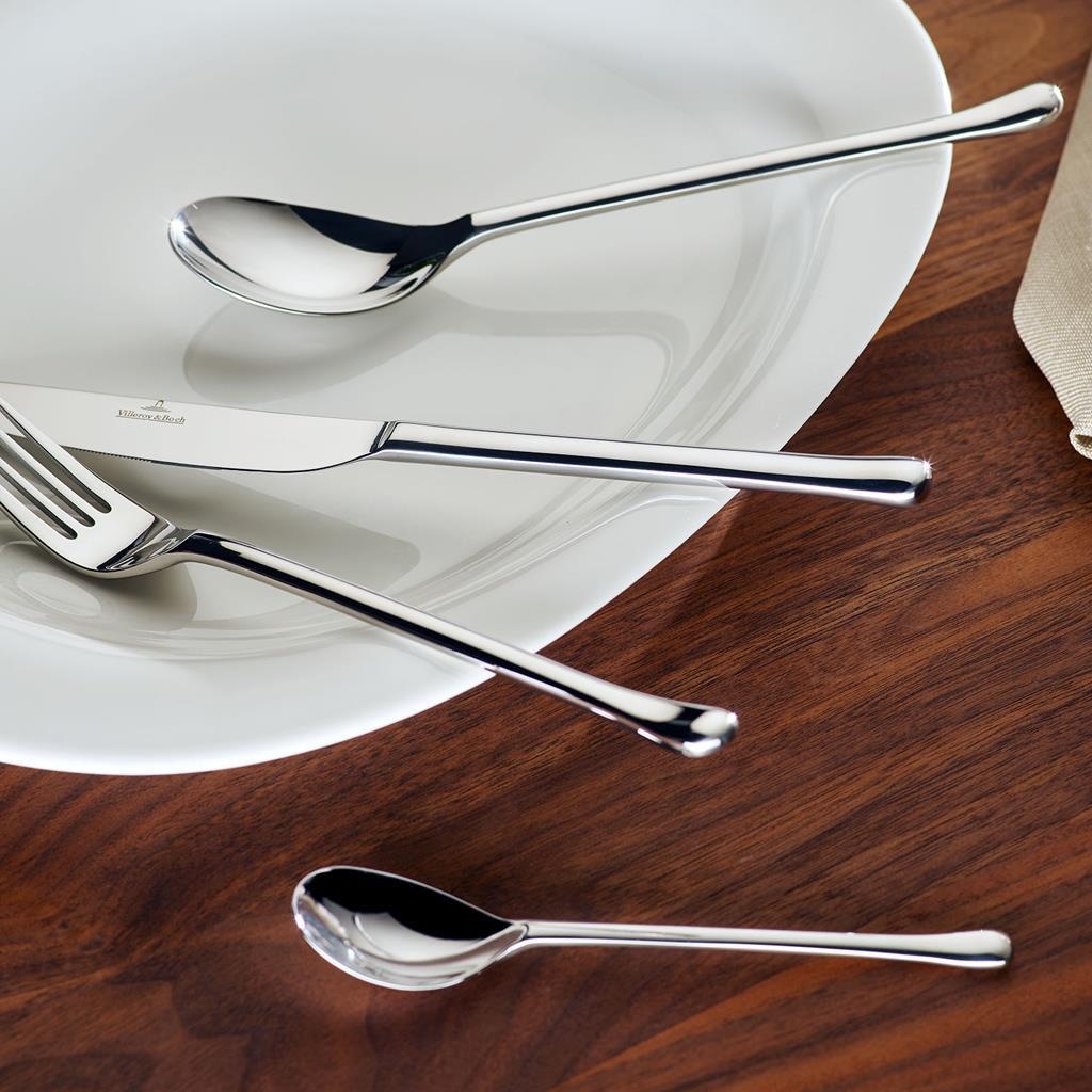 Villeroy & Boch Besteck-Set »Tafelbesteck Udine 144er Set silber« Spülmaschinenfest
