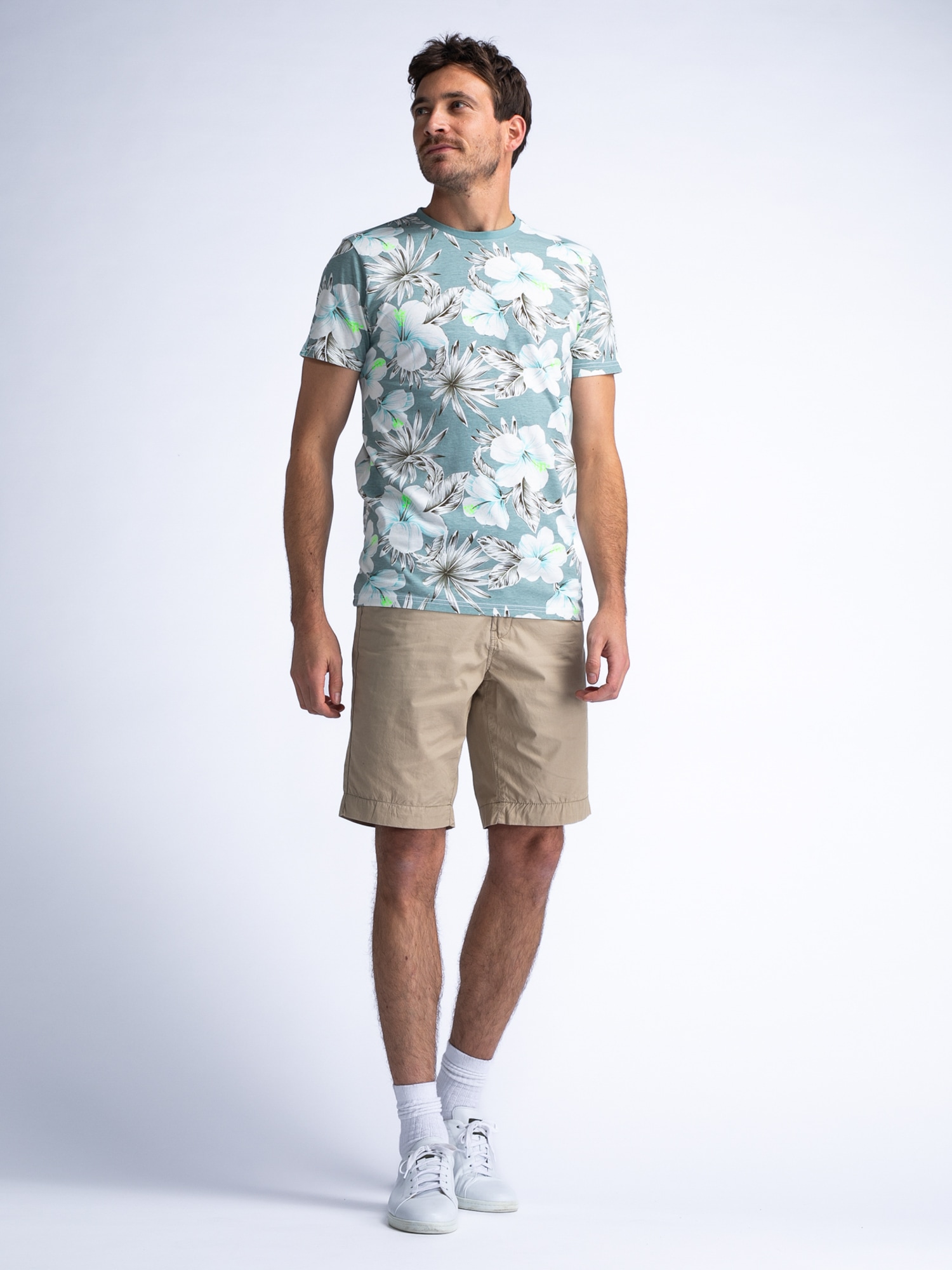 Petrol Industries Chinoshorts »Men Shorts Chino«, (2 tlg.), inklusive Gürtel
