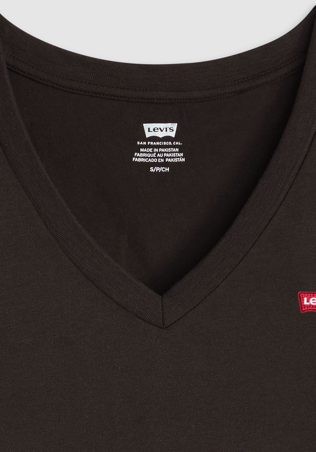 Levi's® T-Shirt »VNECK TEE 2 PACK« Packung, 2 Stk. tlg.