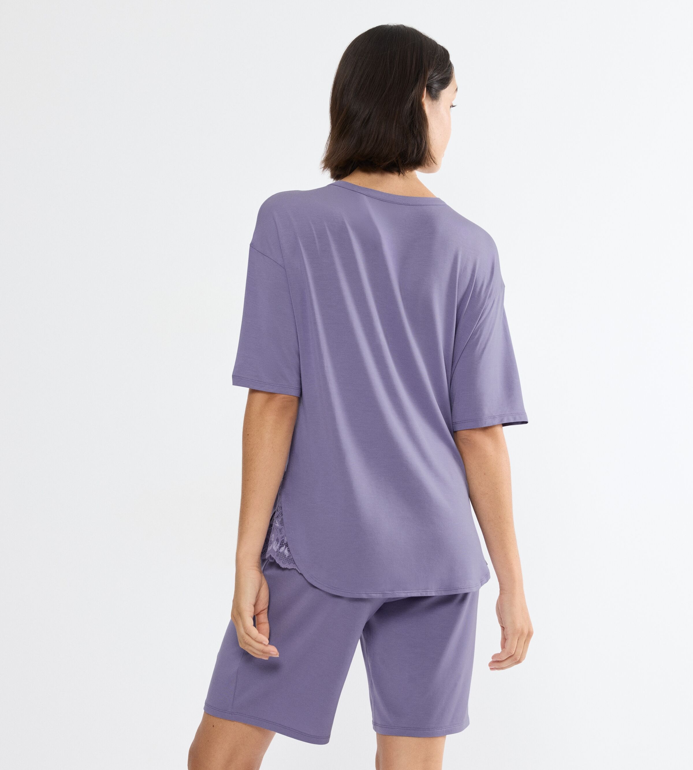 Triumph Schlafanzug »Timeless Sensuality PSK« 2 tlg. atmungsaktiv, weich, verzierte Spitzeneinsätze