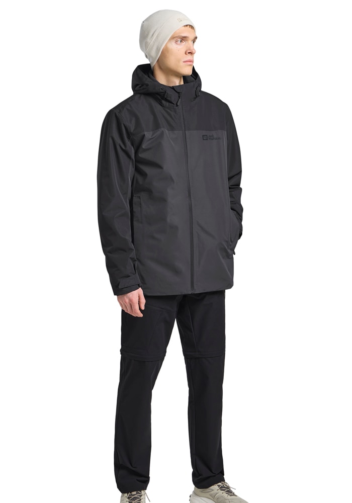 Jack Wolfskin 3-in-1-Funktionsjacke »TAUBENBERG 3IN1 JKT M« mit Kapuze