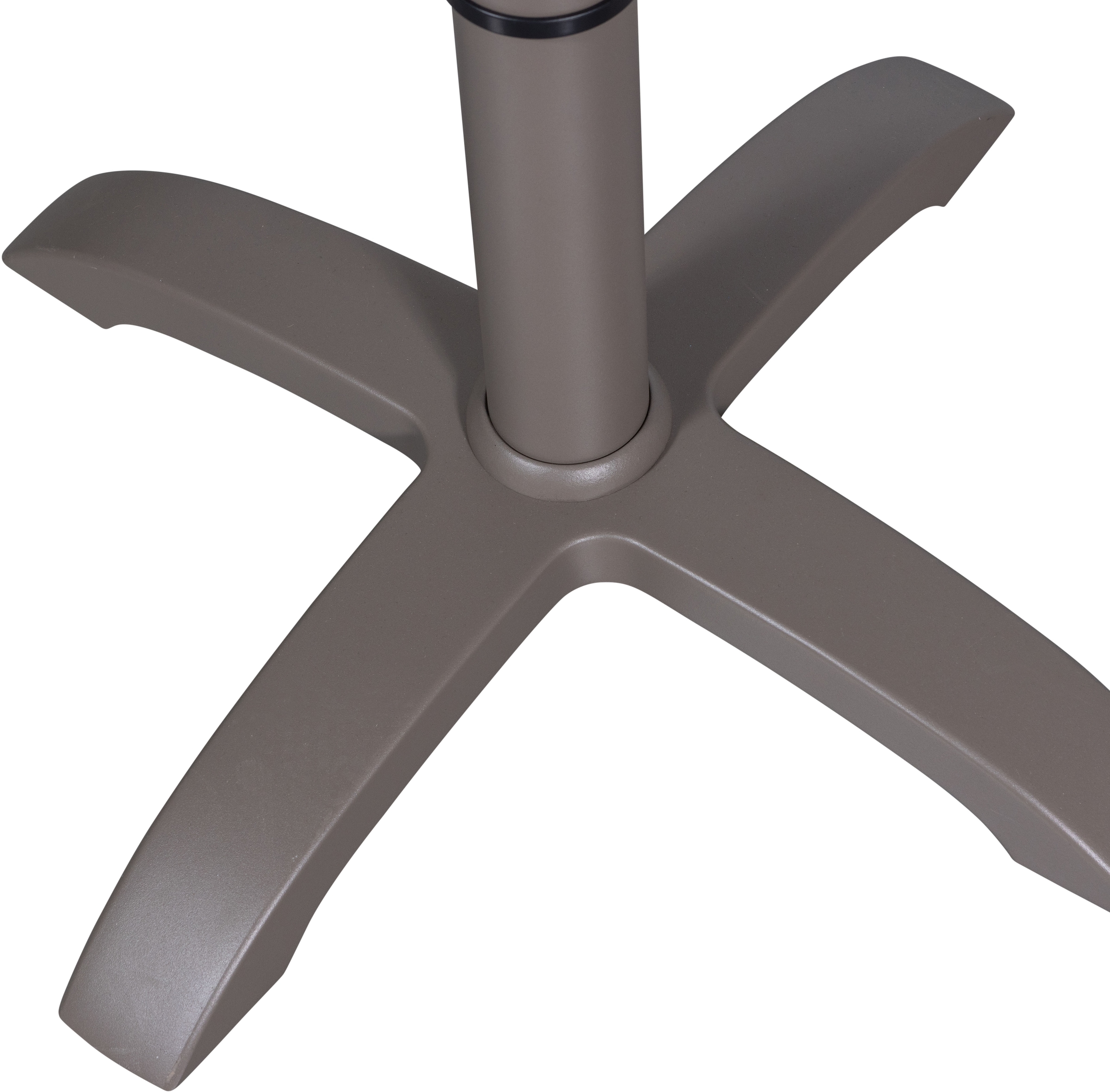 WOOOD Barhocker »WOOOD Jeppe Höhenverstellbarer Bartisch« Höhenverstellbarer Aluminium-Bartisch, flexibel & für Indoor/Outdoor.