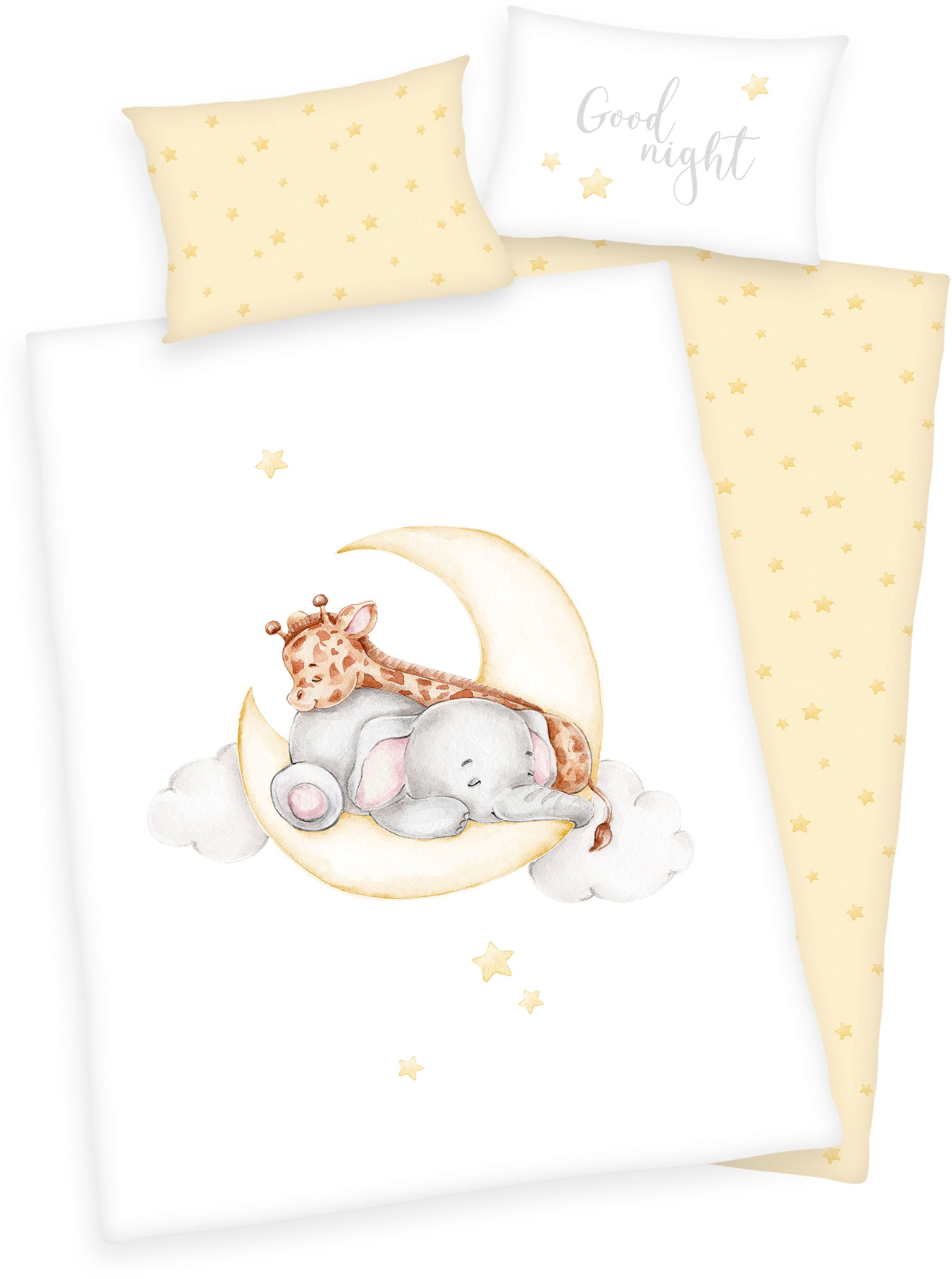 Baby Best Babybettwäsche »Sleeping little Bear«, mit liebevollem Motiv