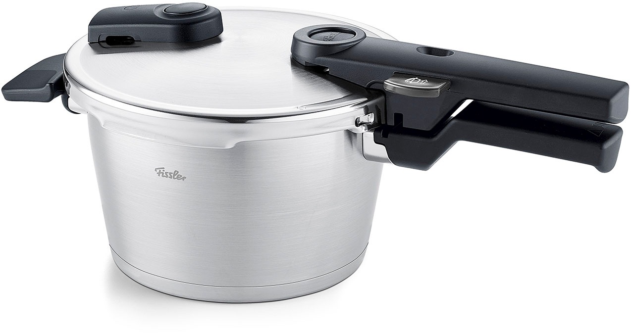 Fissler Schnellkochtopf "Vitaquick Premium" 1 Schnellkochtopf 2,5 L, 1 Metalldeckel, 2 Stk. tlg. Edelstahl 18/10