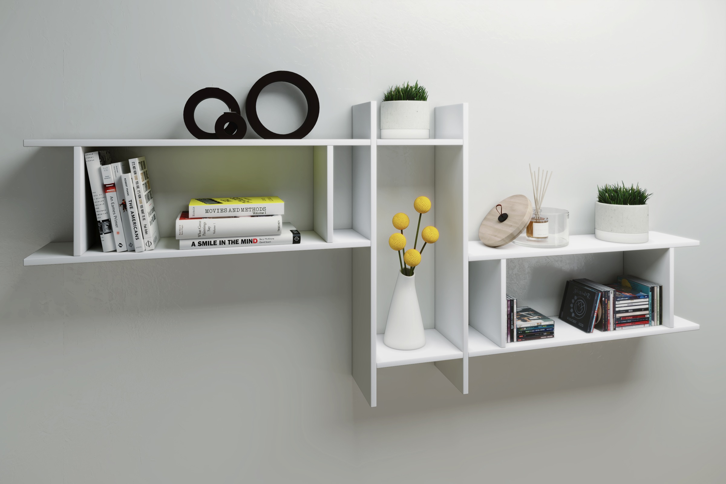 VCM Wandregal »Holz Wandregal Wandboard Hängeregal Board SirolaXL« 1 Stk. tlg.