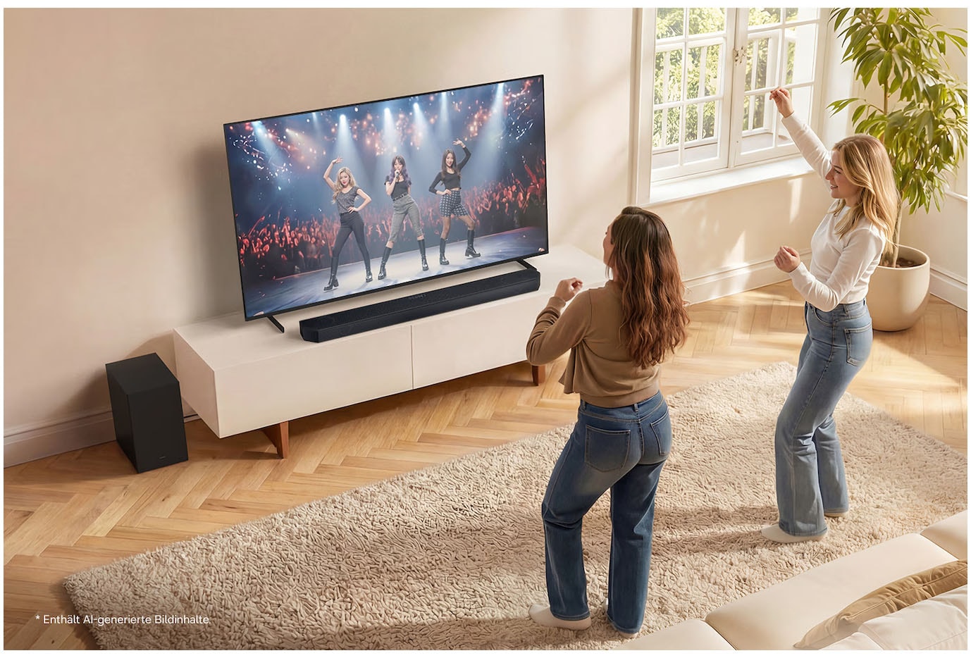 Samsung Soundbar »HW-Q610GH« 3.1.2 (Bluetooth | WLAN (WiFi) Bassregelung | Lautstärkeregelung | Nacht Modus | Pairing ) 3.1.2-Kanal Surround-Sound, Kabelloser 6,5"-Subwoofer, Dolby Atmos