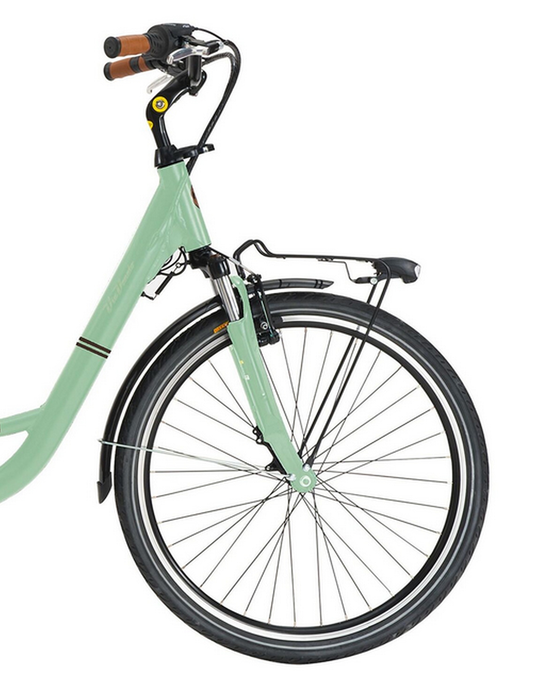 VENICE - I love Italy E-Bike »Elektro-Citybike MONOTUBO CLASSIC Lady 28 Zoll, mint«